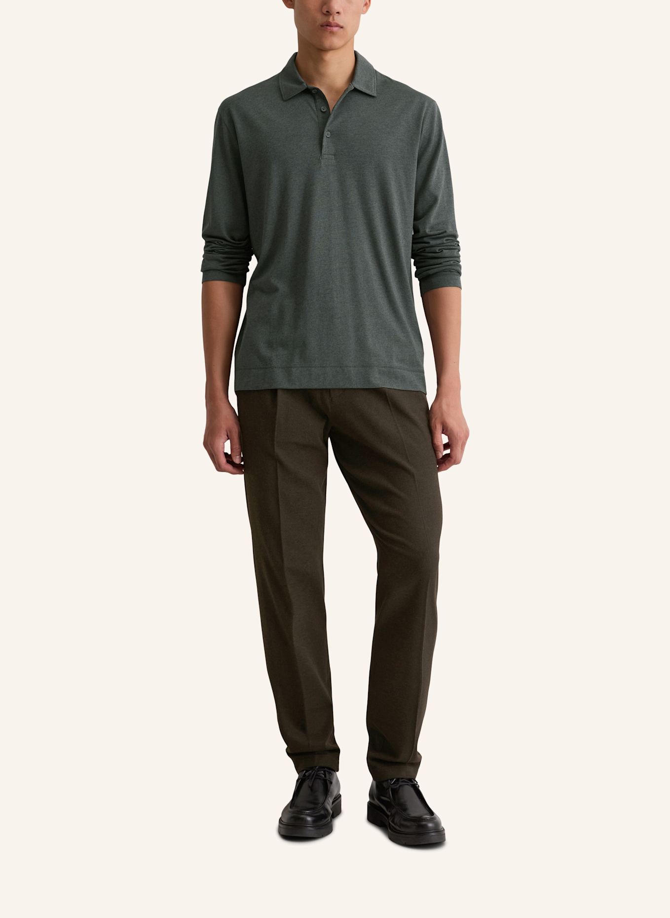 Marc O'Polo Poloshirt: DUNKELGRAU