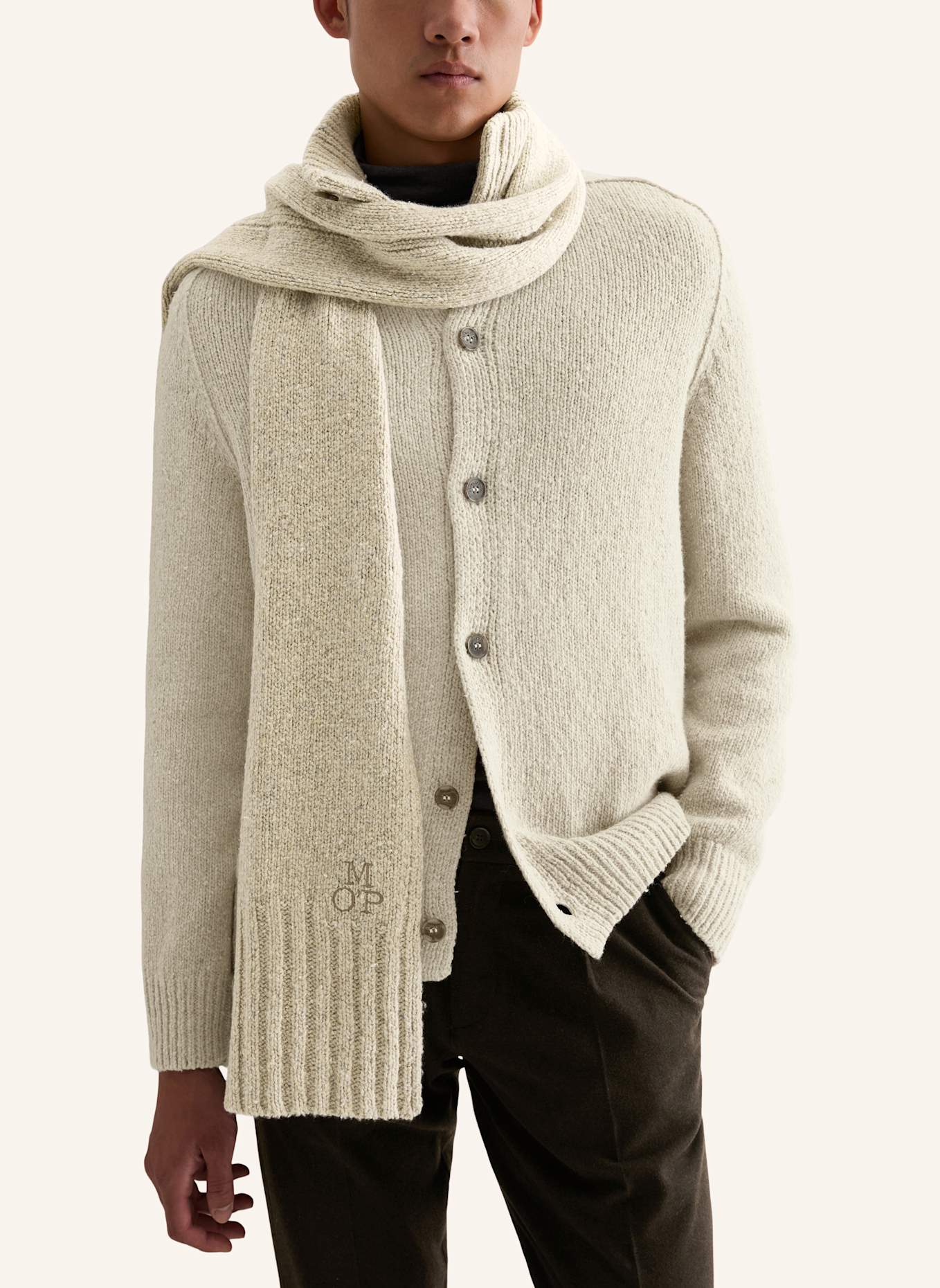 Marc O'Polo Strickschal: BRAUN