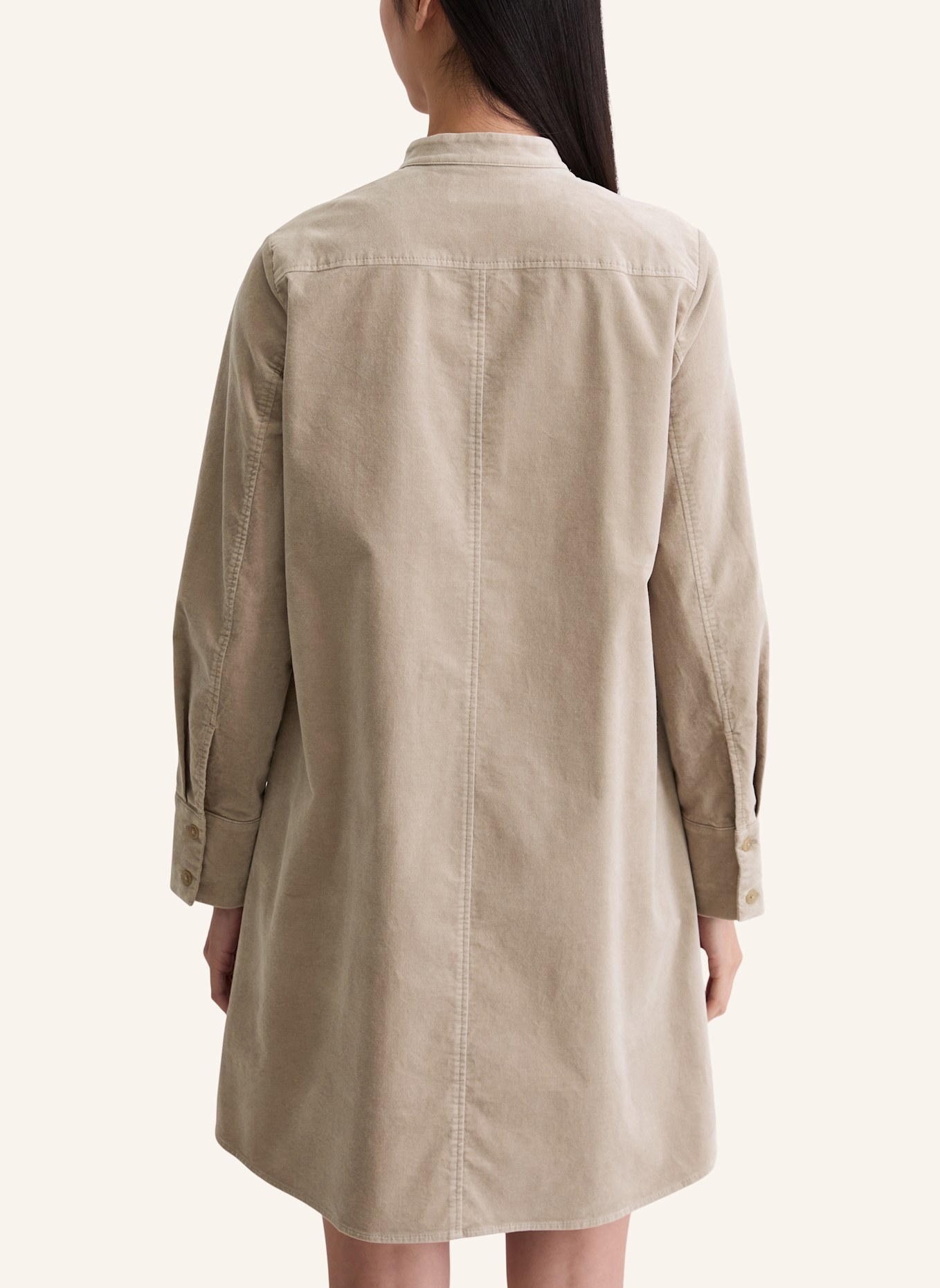 Marc O'Polo Samtkleid: HELLGRAU