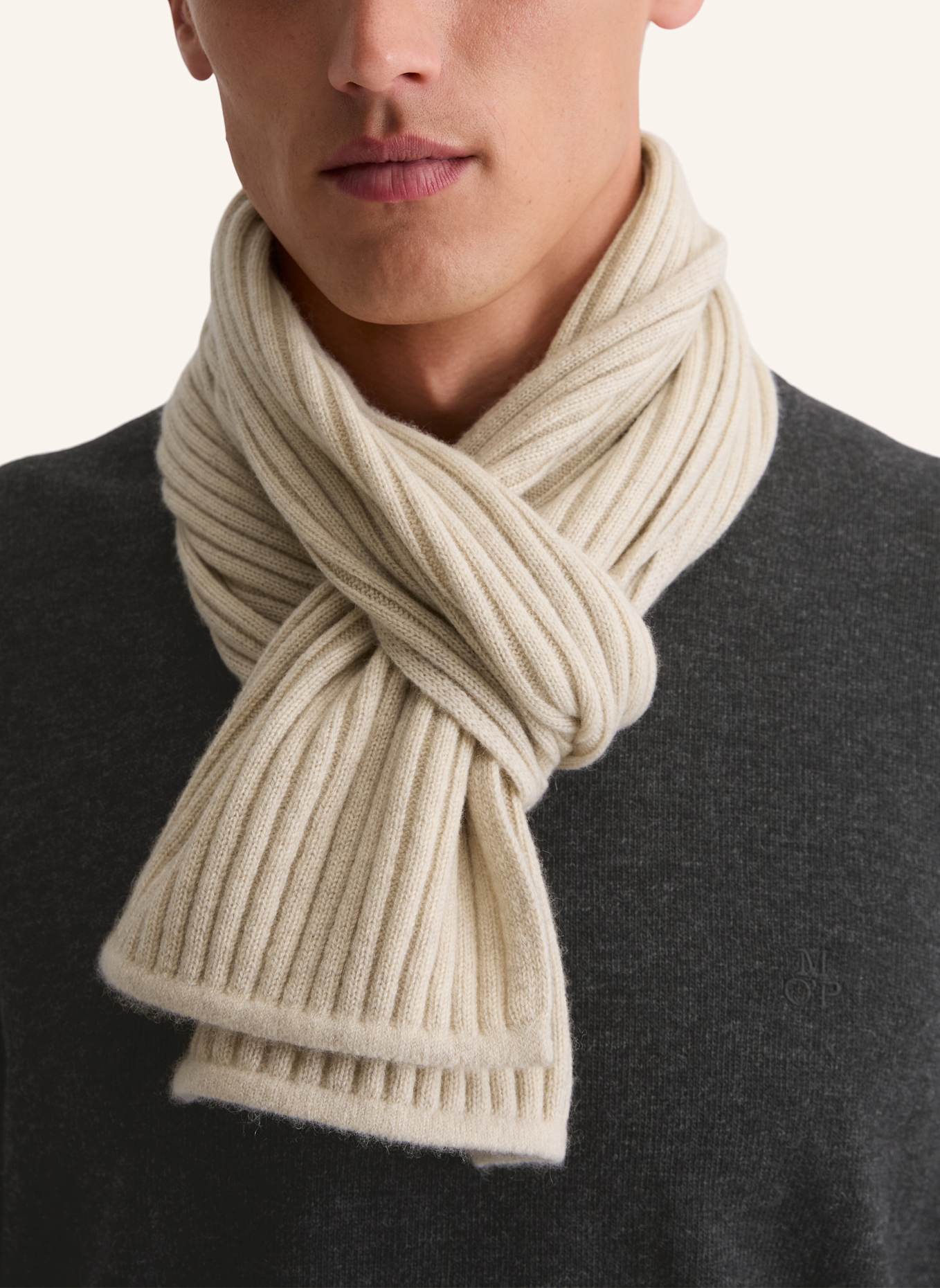 Marc O'Polo Strickschal: BEIGE