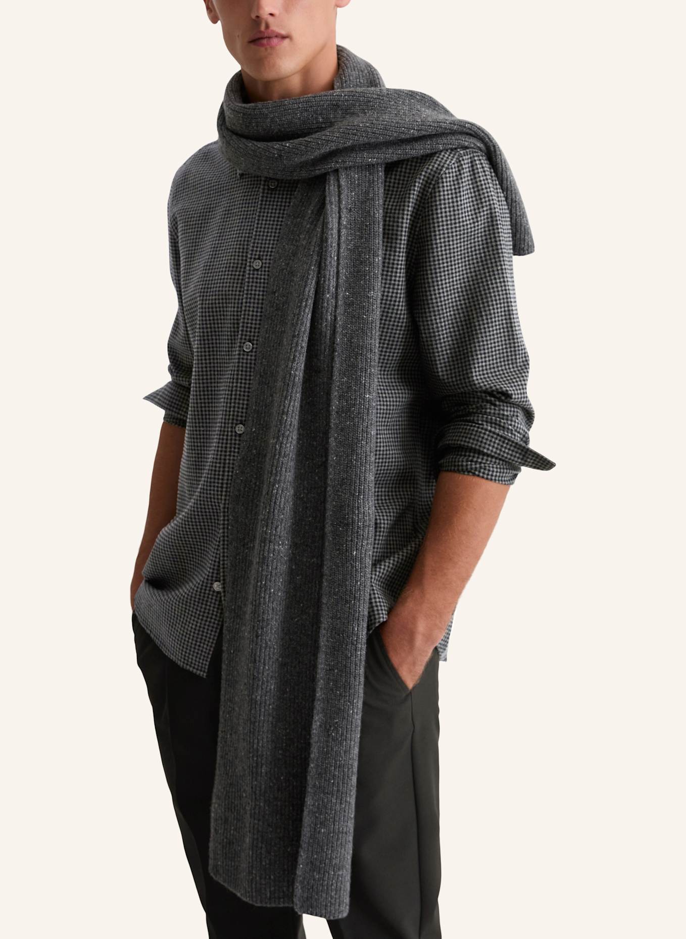 Marc O'Polo Schal: DUNKELGRAU