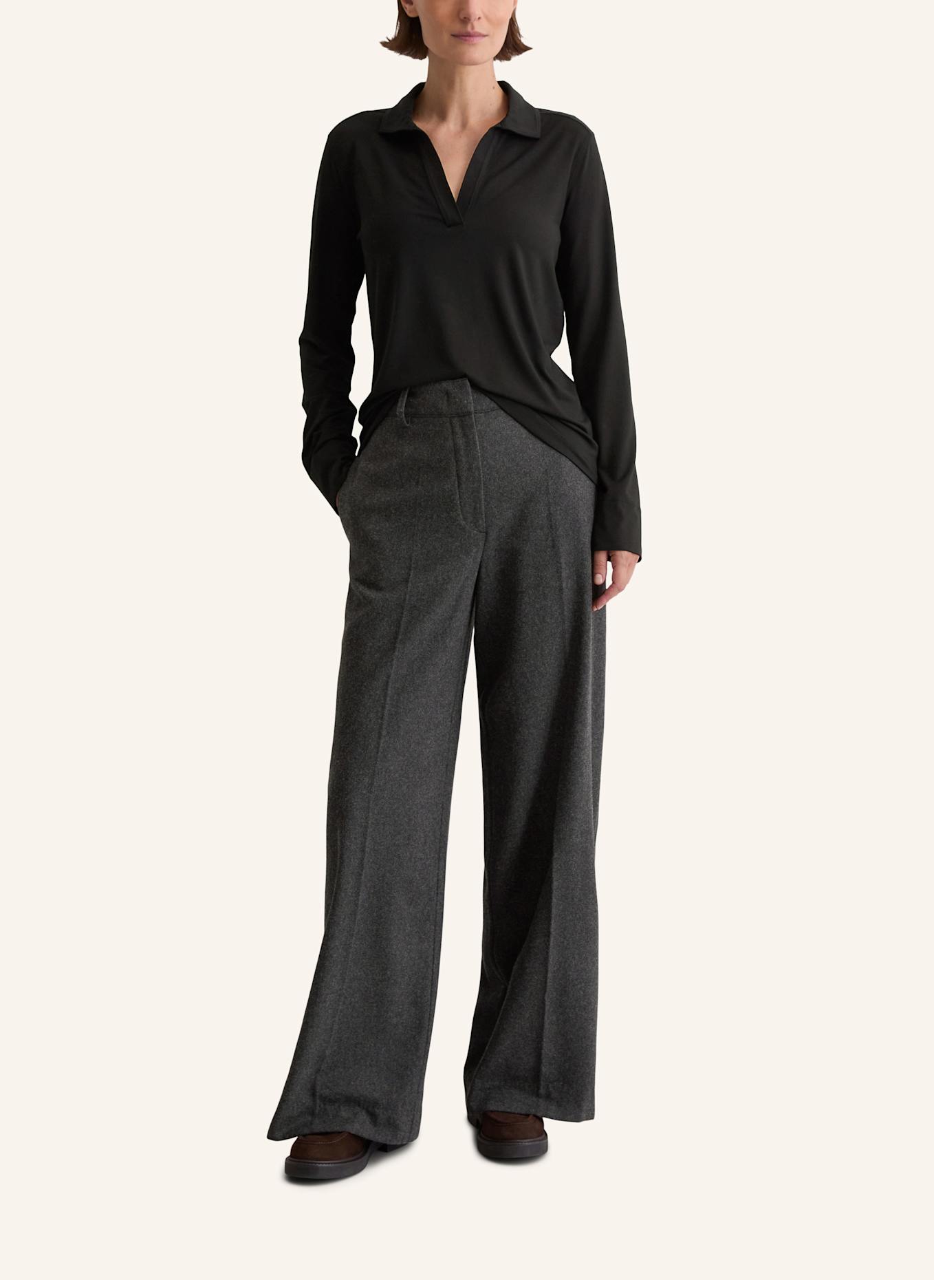 Marc O'Polo Longsleeve: SCHWARZ