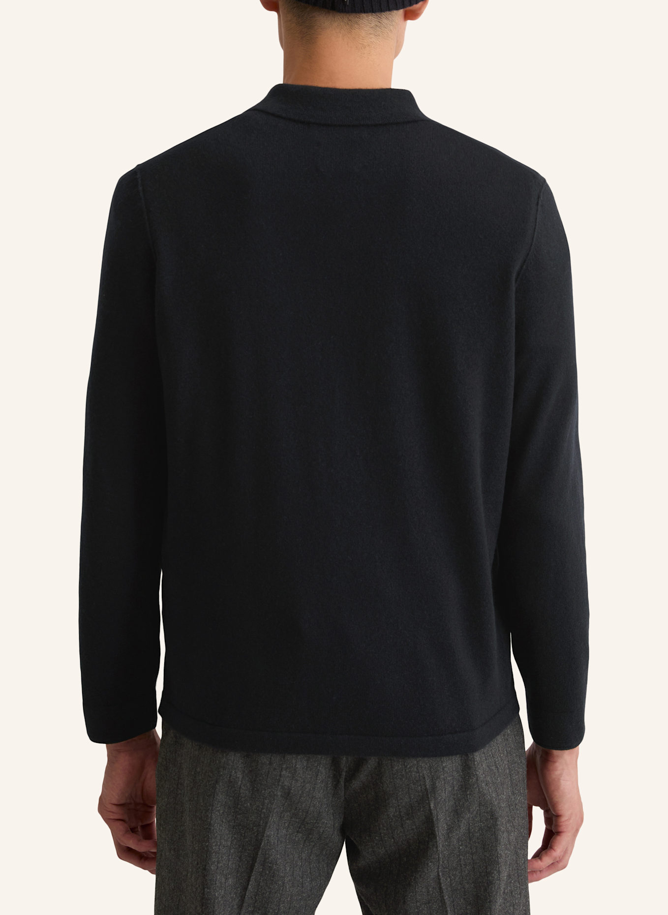 Marc O'Polo Strickjacke: SCHWARZ