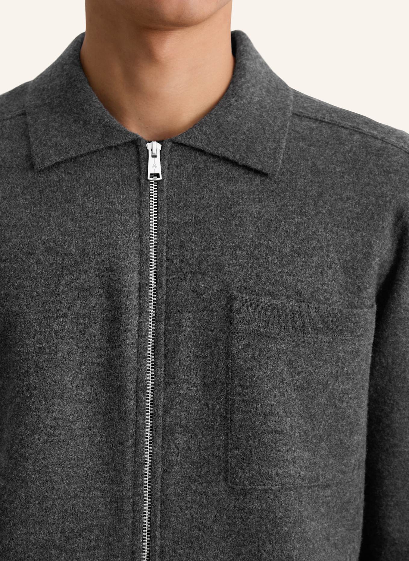 Marc O'Polo Strickjacke: SCHWARZ