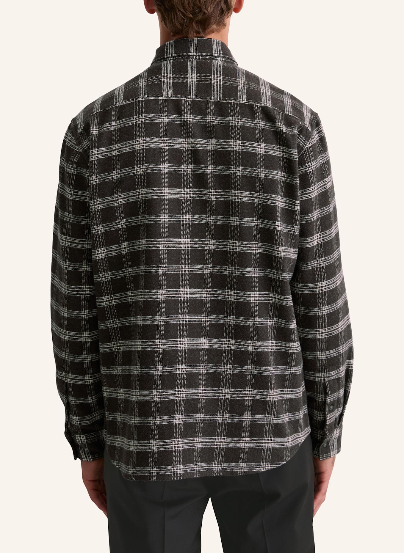 Marc O'Polo Flanellhemd Regular Fit: SCHWARZ