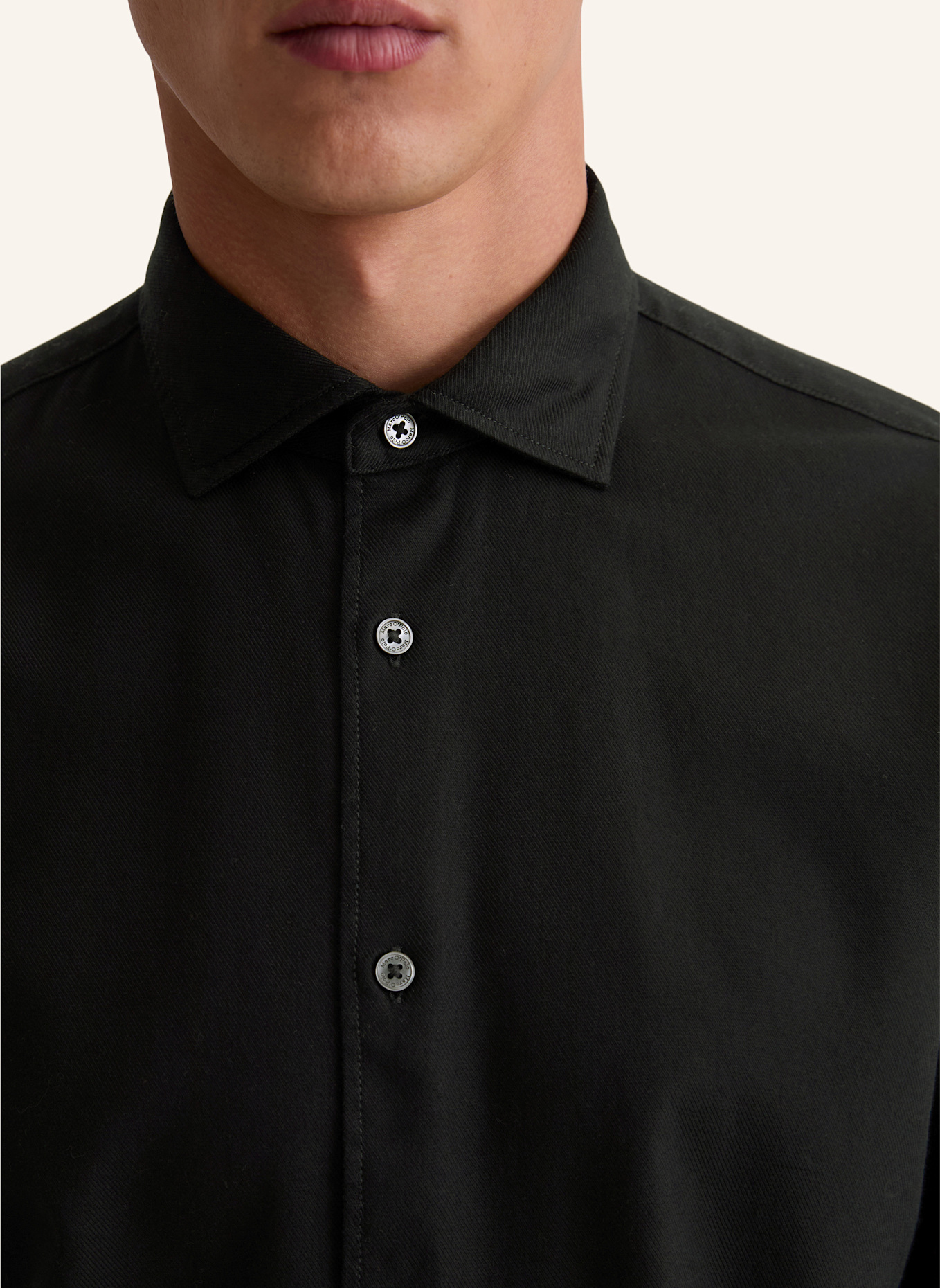 Marc O'Polo Hemd: SCHWARZ