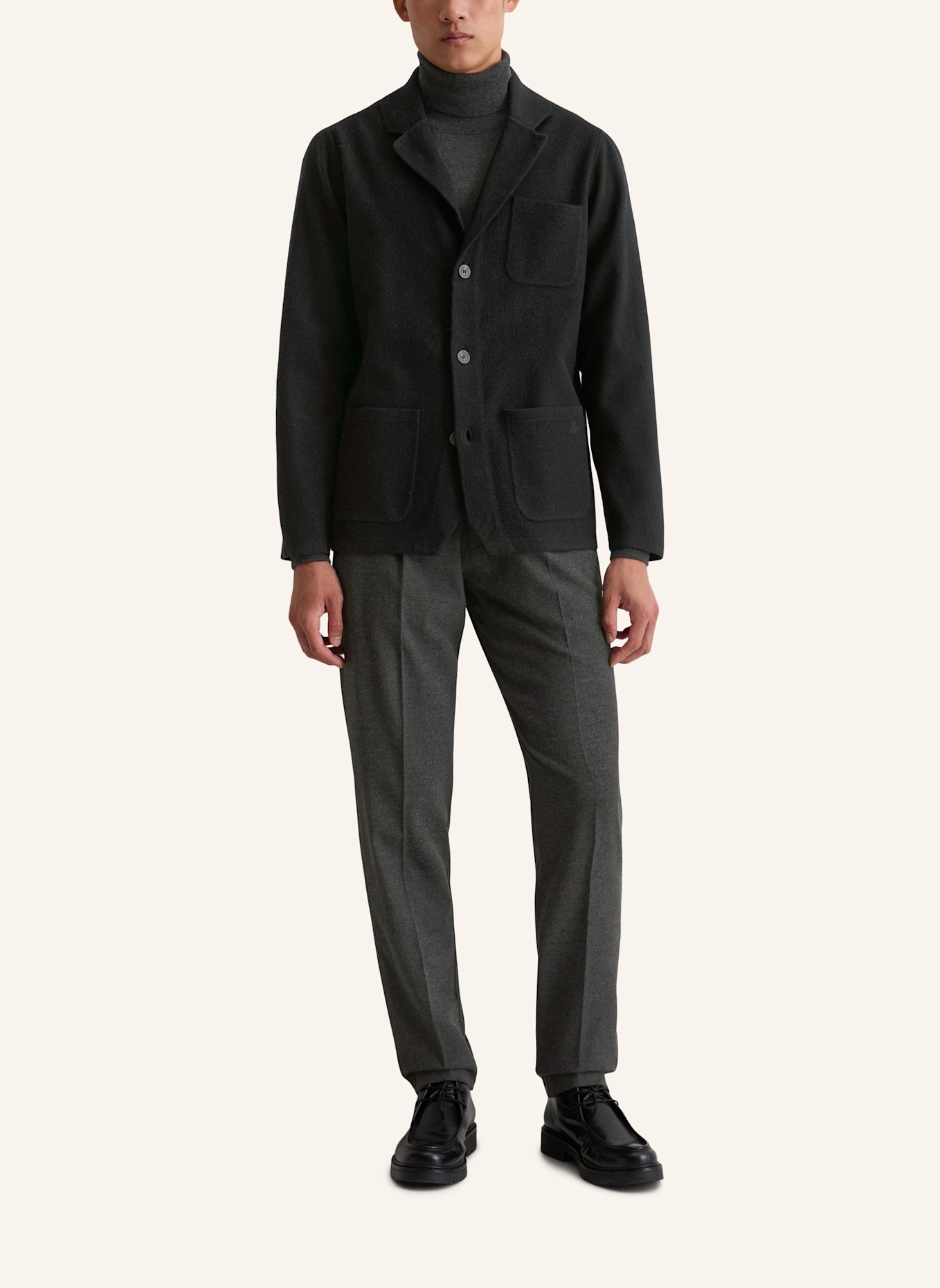 Marc O'Polo Wollsakko: SCHWARZ