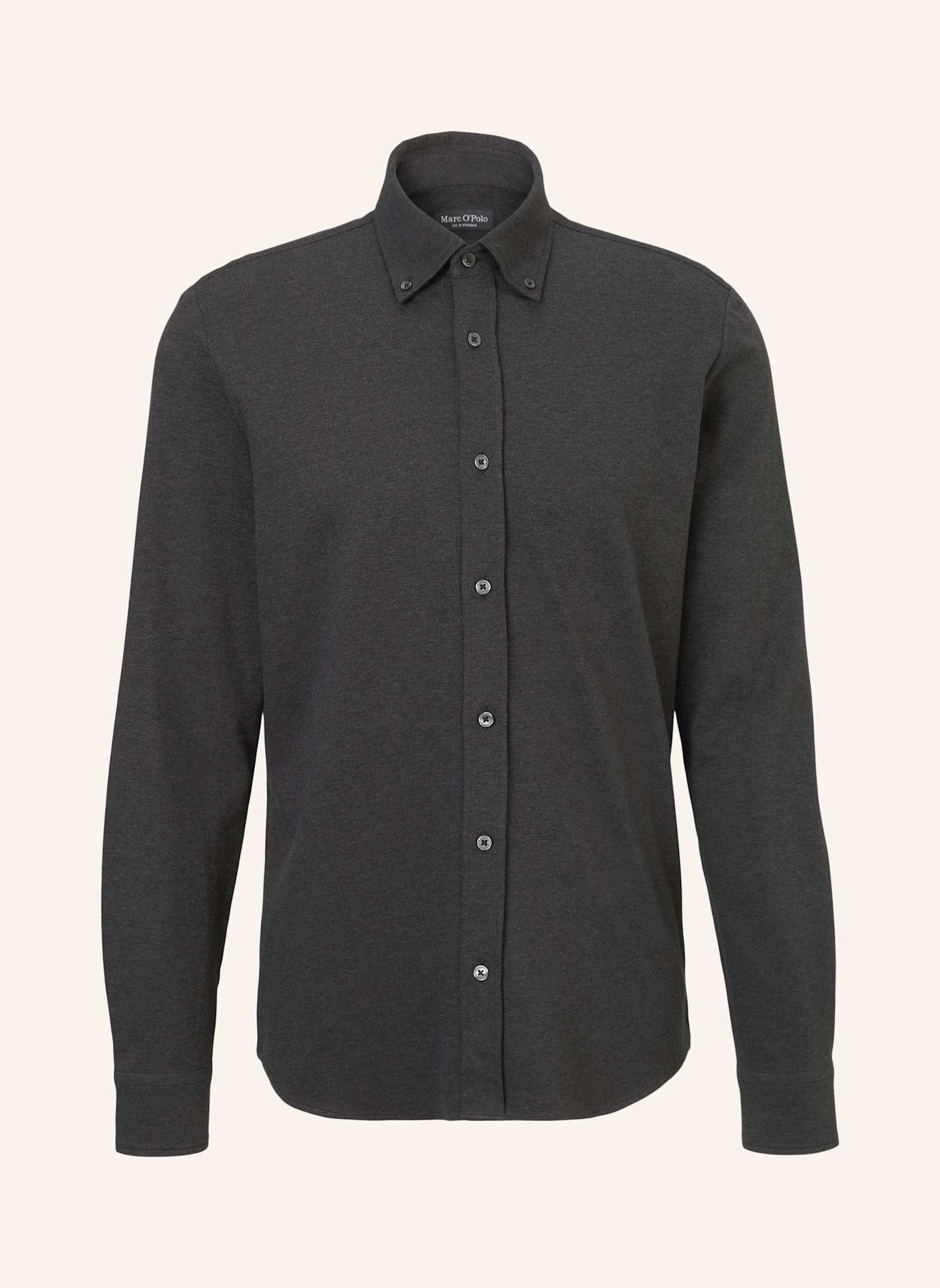 Marc O'Polo Jerseyhemd: SCHWARZ