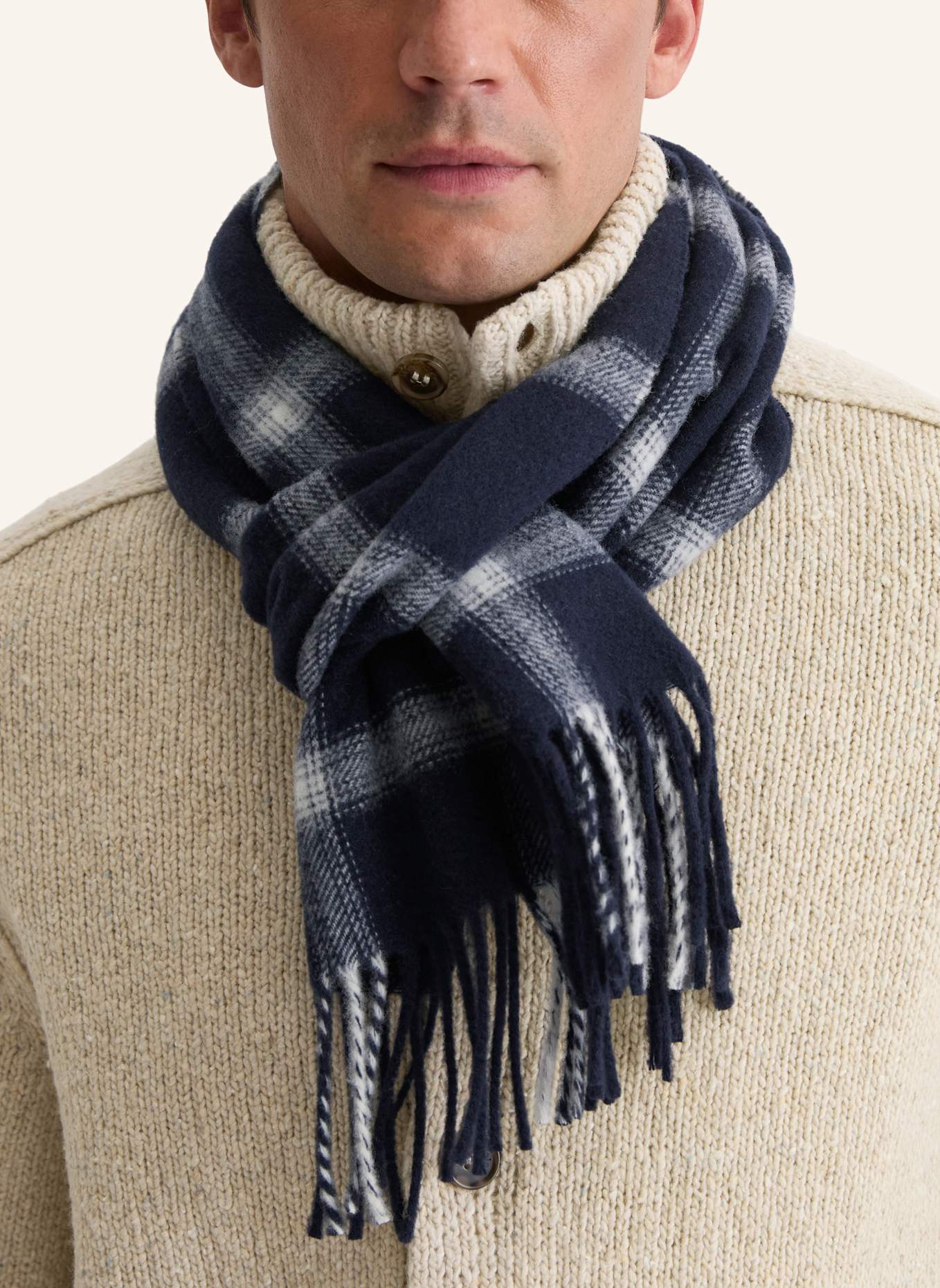 Marc O'Polo Schal: DUNKELBLAU