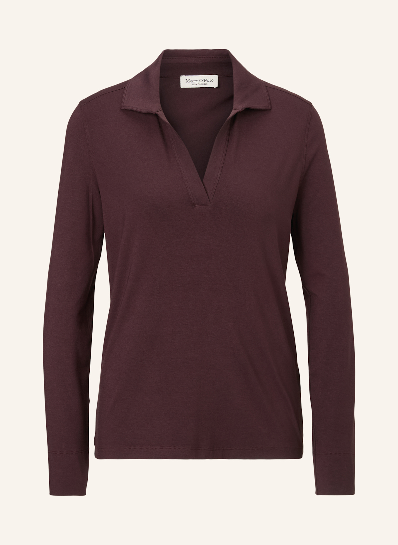 Marc O'Polo Longsleeve: DUNKELROT