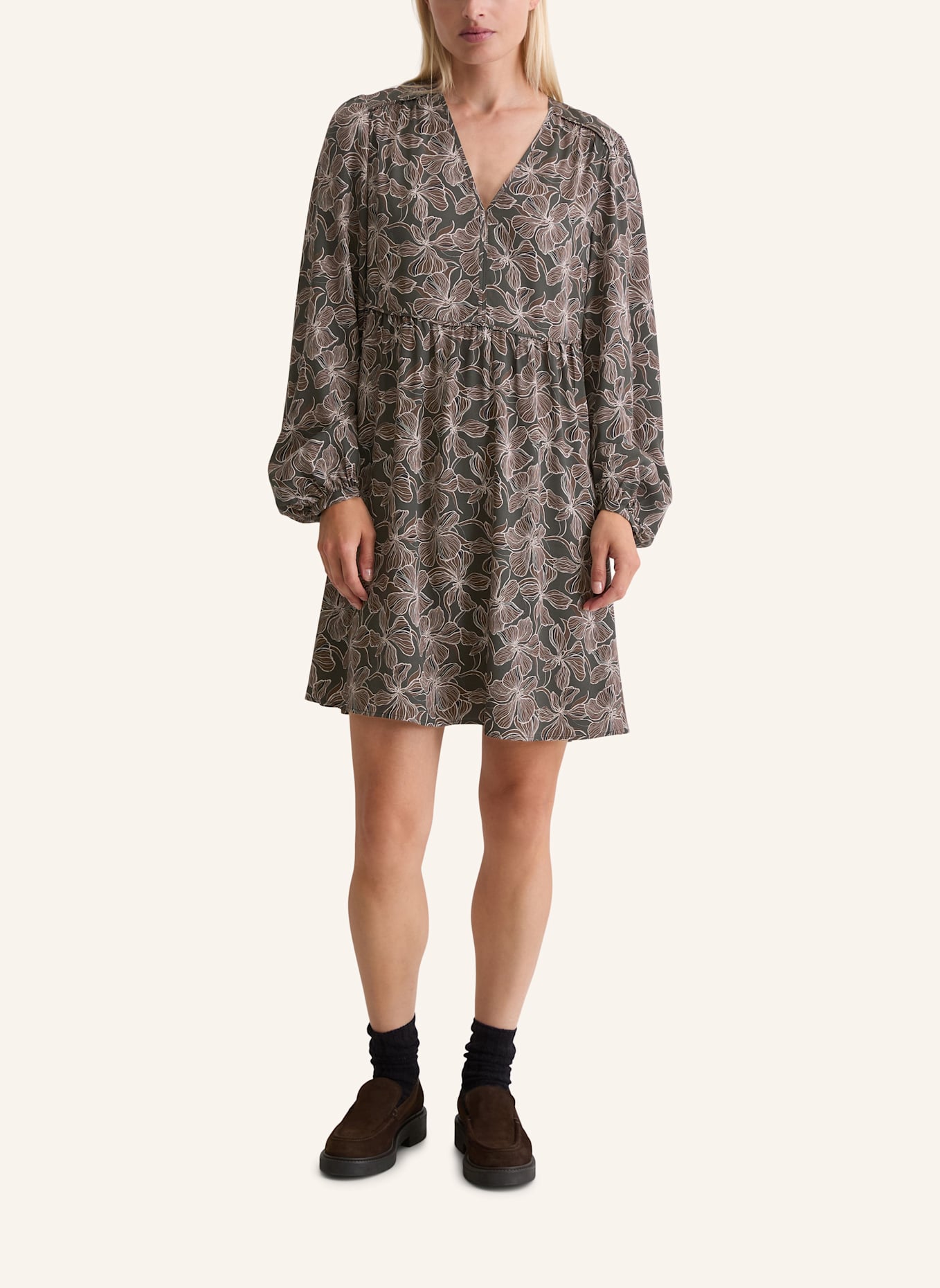 Marc O'Polo Kleid: DUNKELGRAU