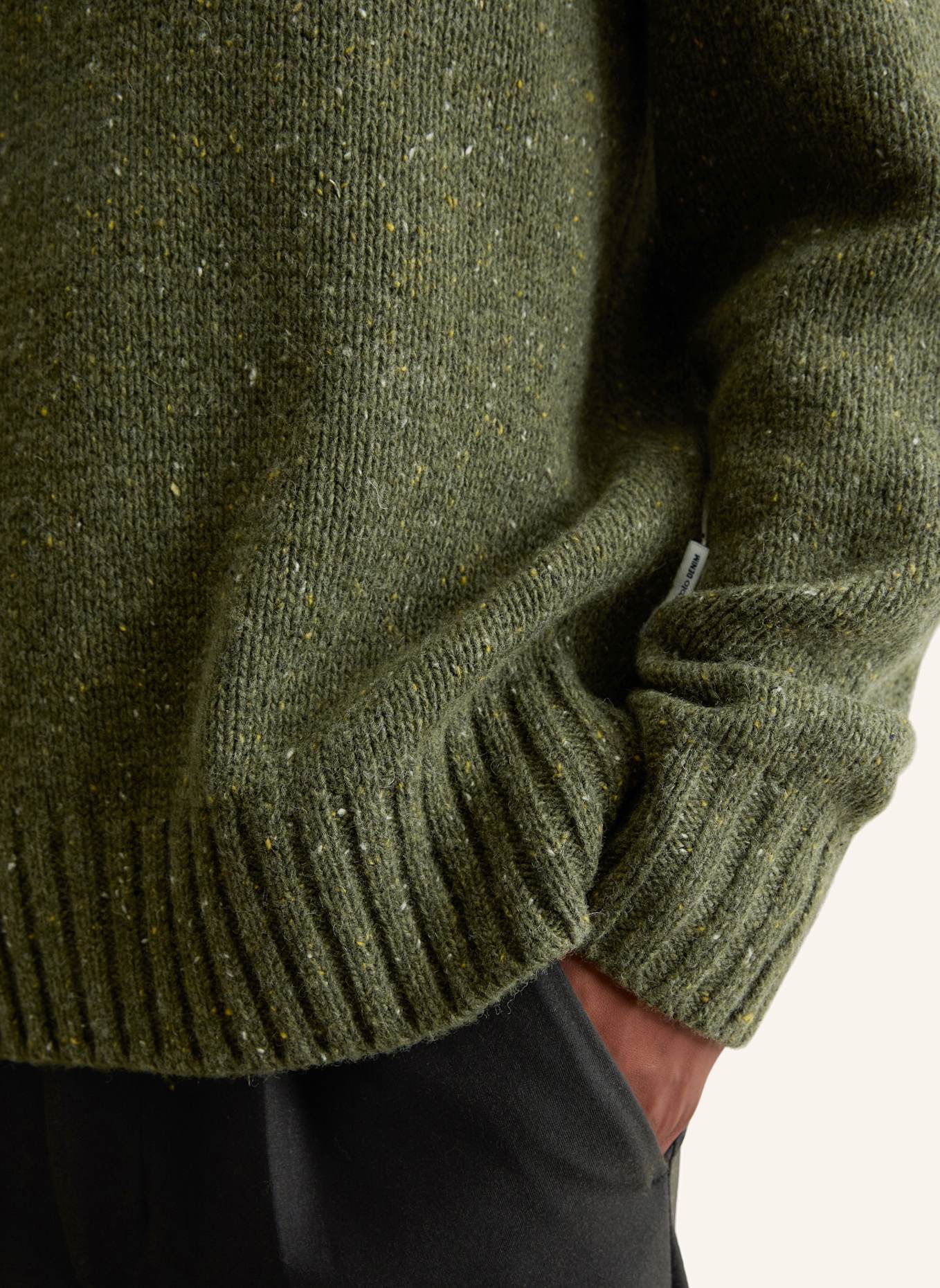 Marc O'Polo DENIM Pullover: DUNKELGRÜN