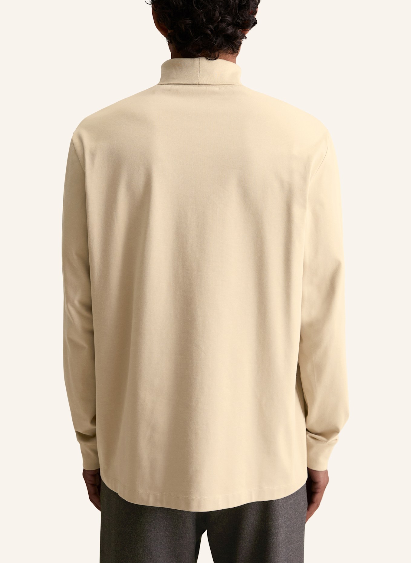 Marc O'Polo DENIM Langarm-Shirt: BEIGE