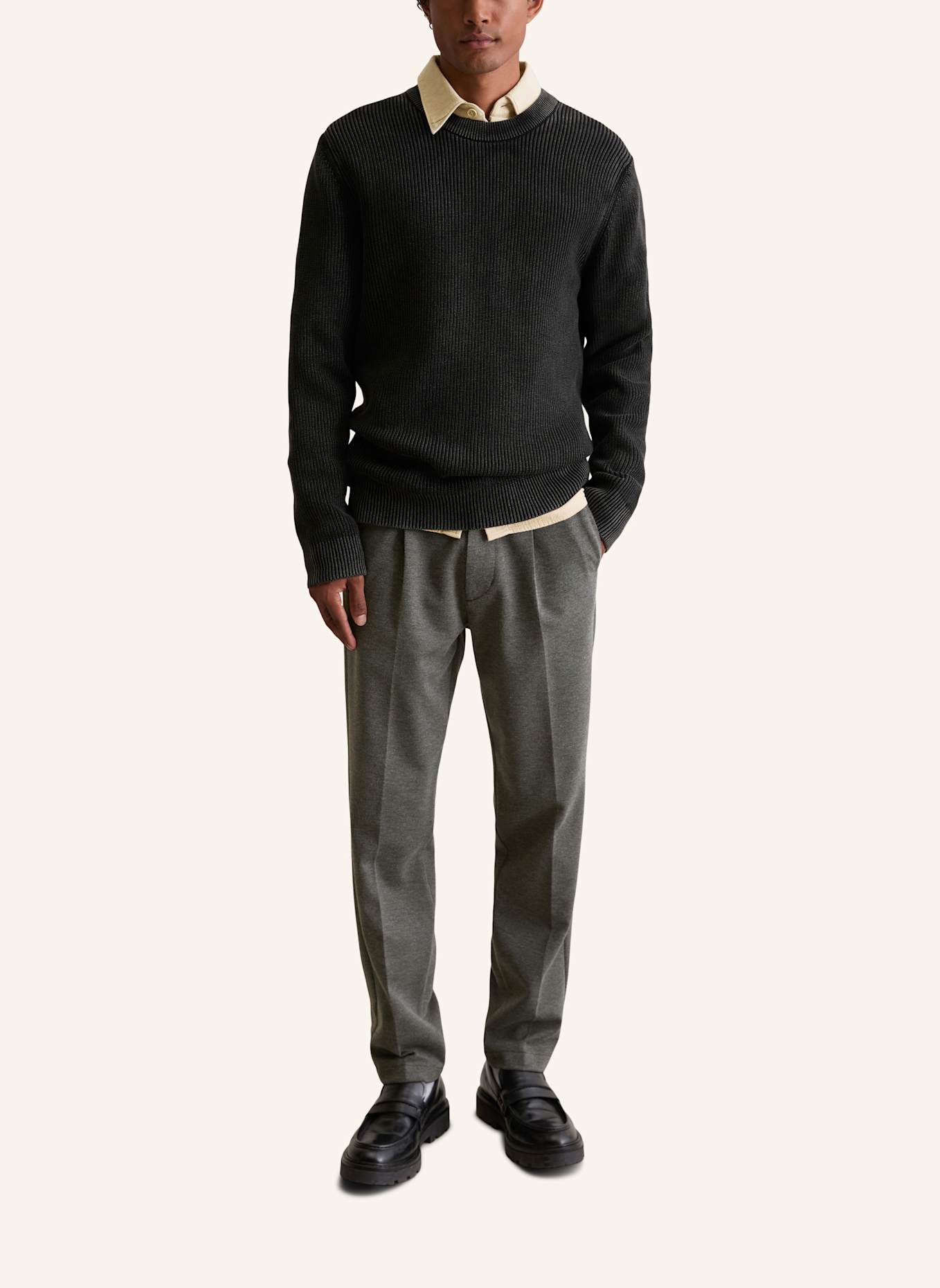 Marc O'Polo DENIM Pullover: SCHWARZ