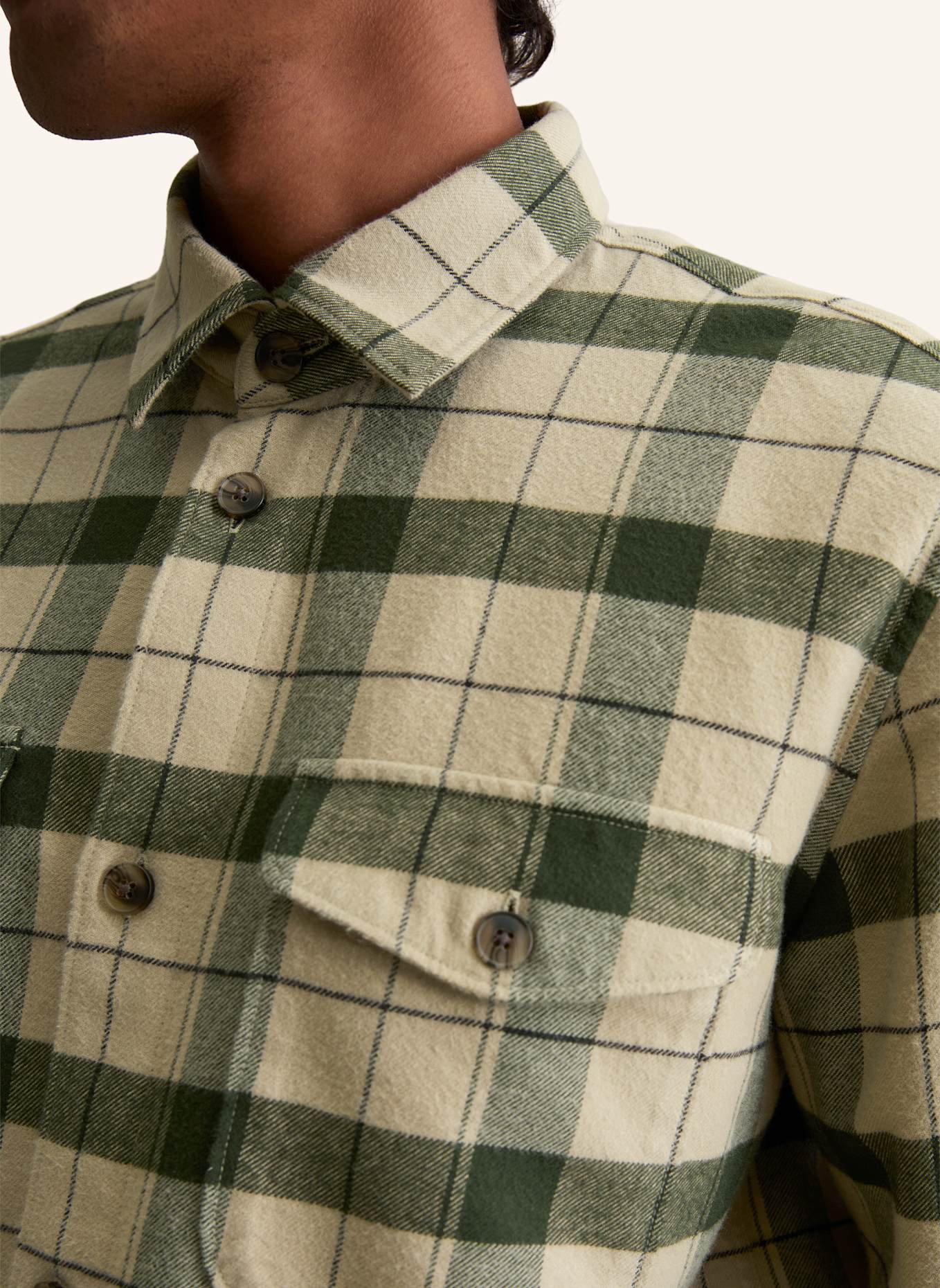 Marc O'Polo DENIM Hemd: ECRU