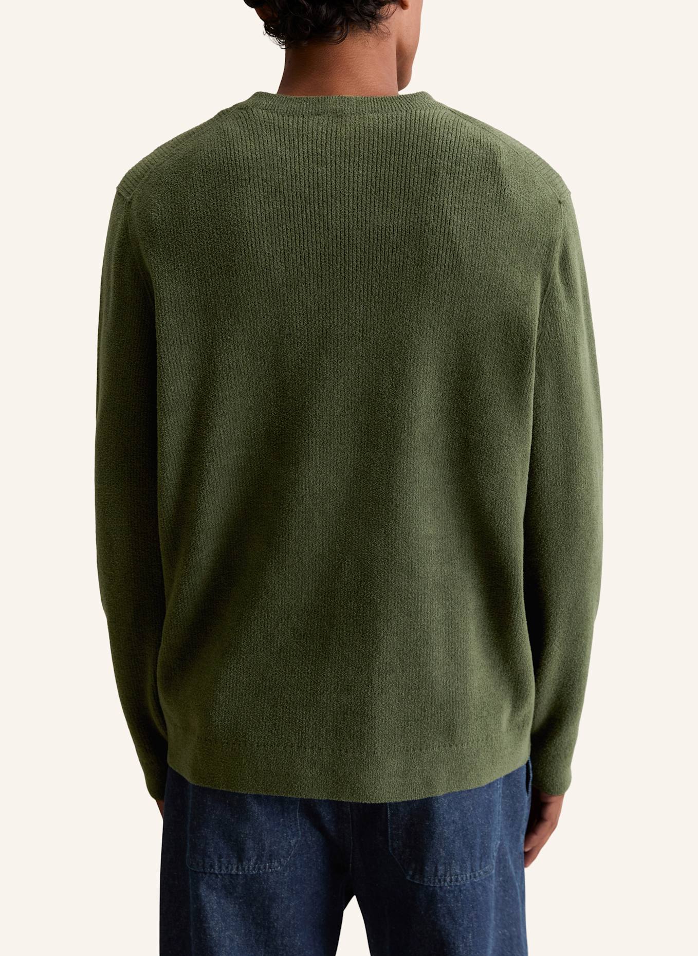 Marc O'Polo DENIM Pullover: DUNKELGRÜN