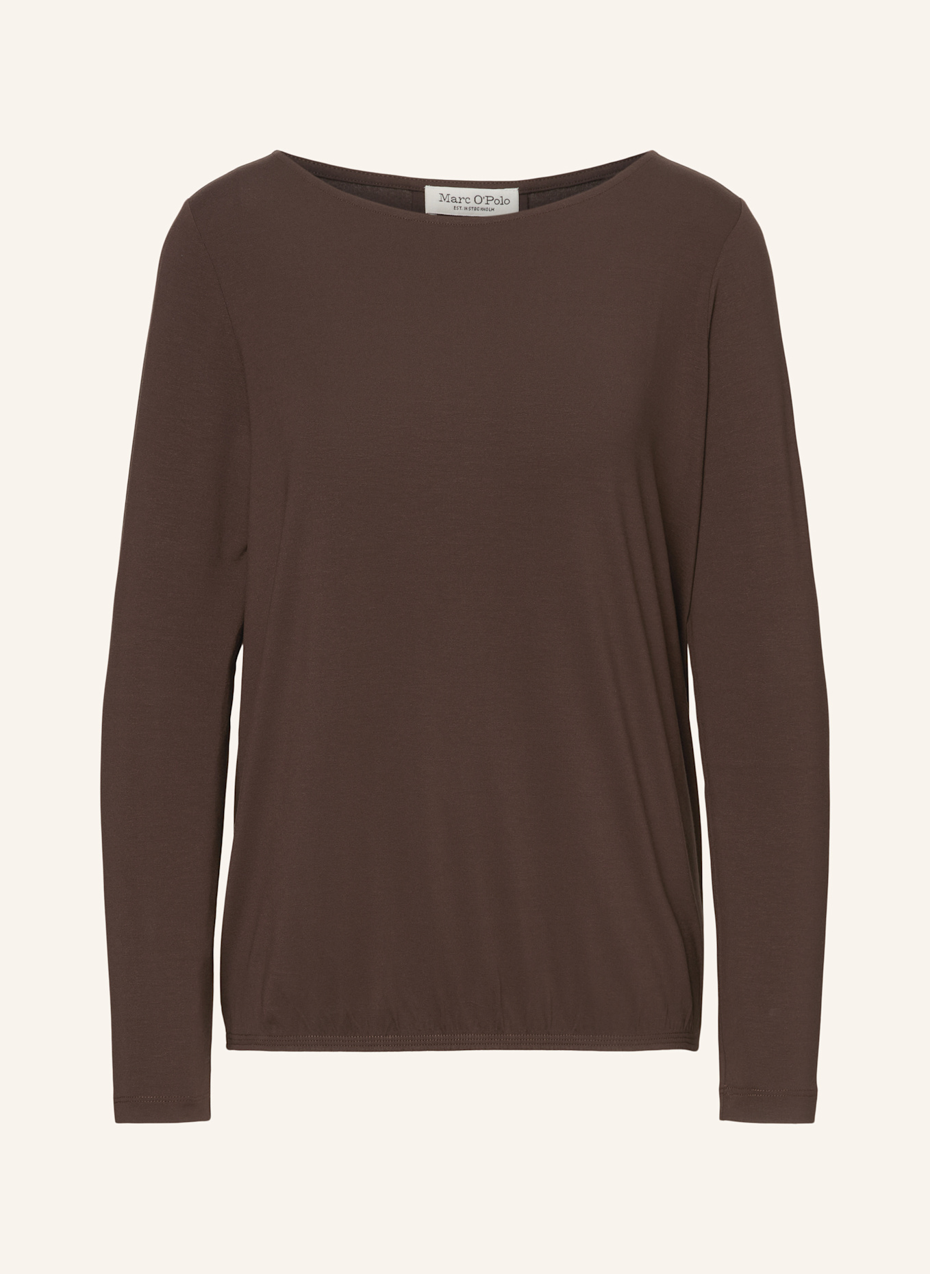 Marc O'Polo T-Shirt: DUNKELBRAUN