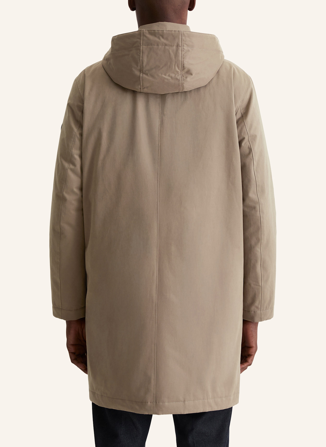 Marc O'Polo Kapuzen-Mantel: BRAUN