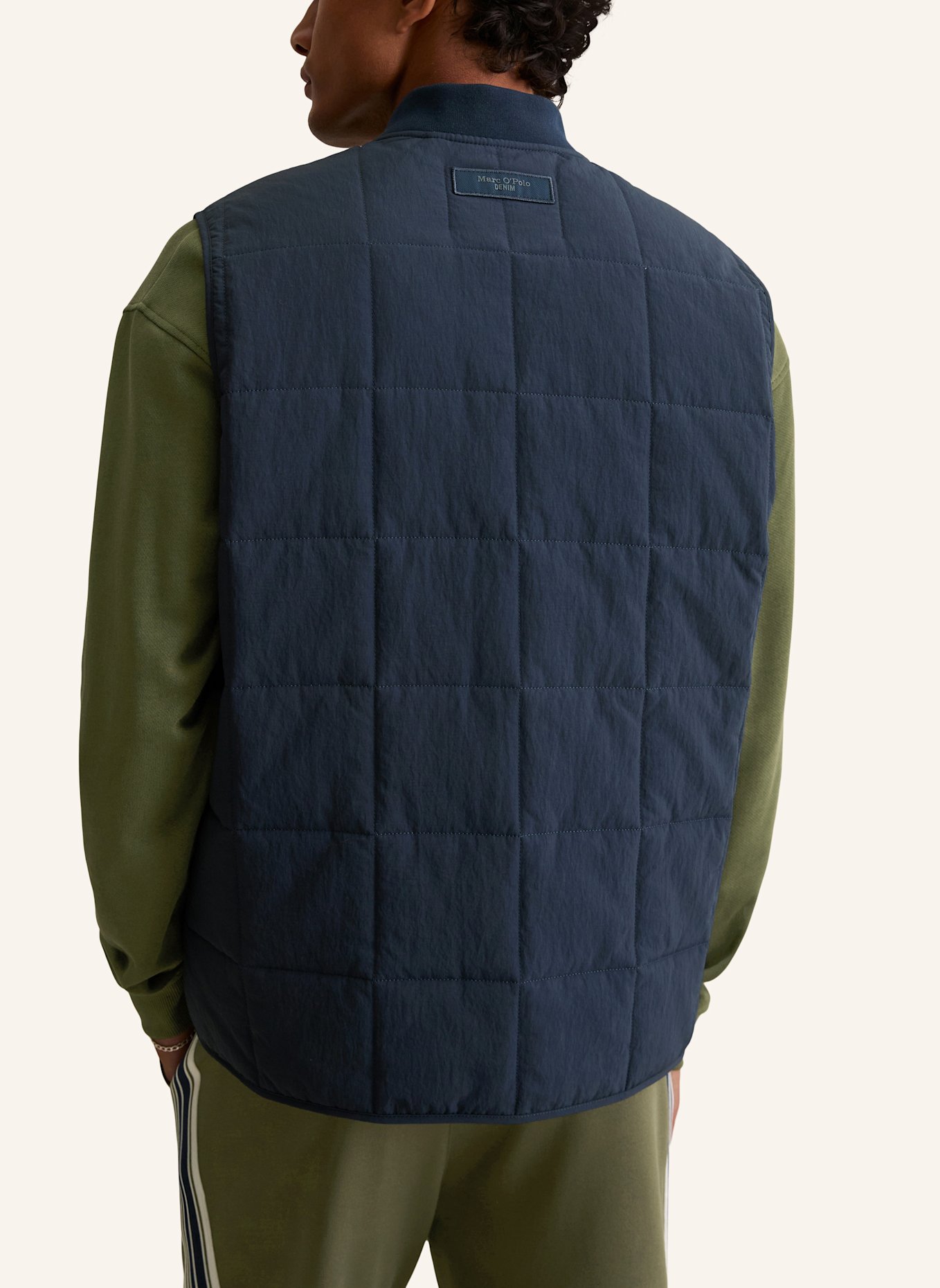 Marc O'Polo DENIM Weste: DUNKELBLAU