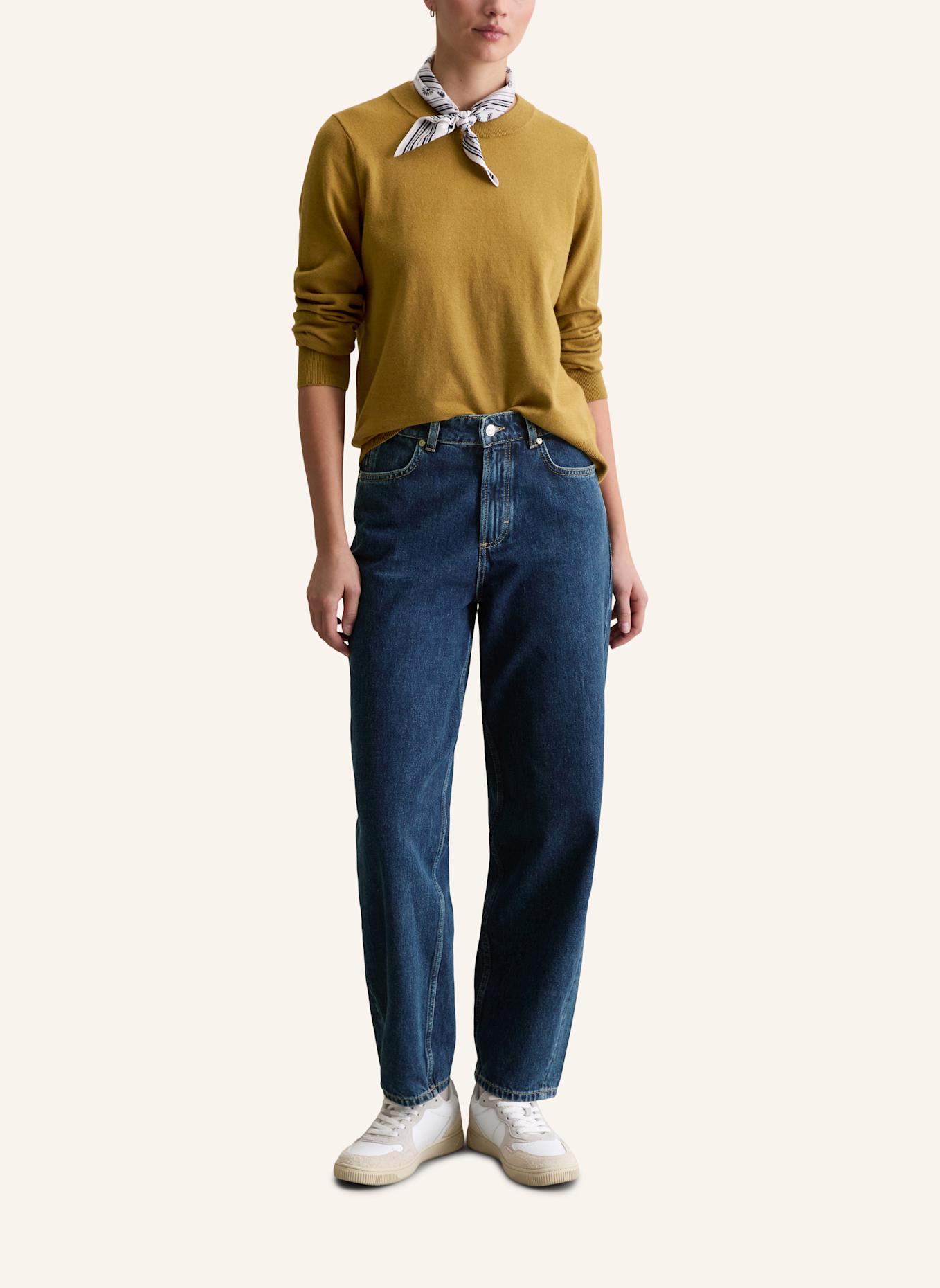 Marc O'Polo DENIM Strickpolo: DUNKELGELB