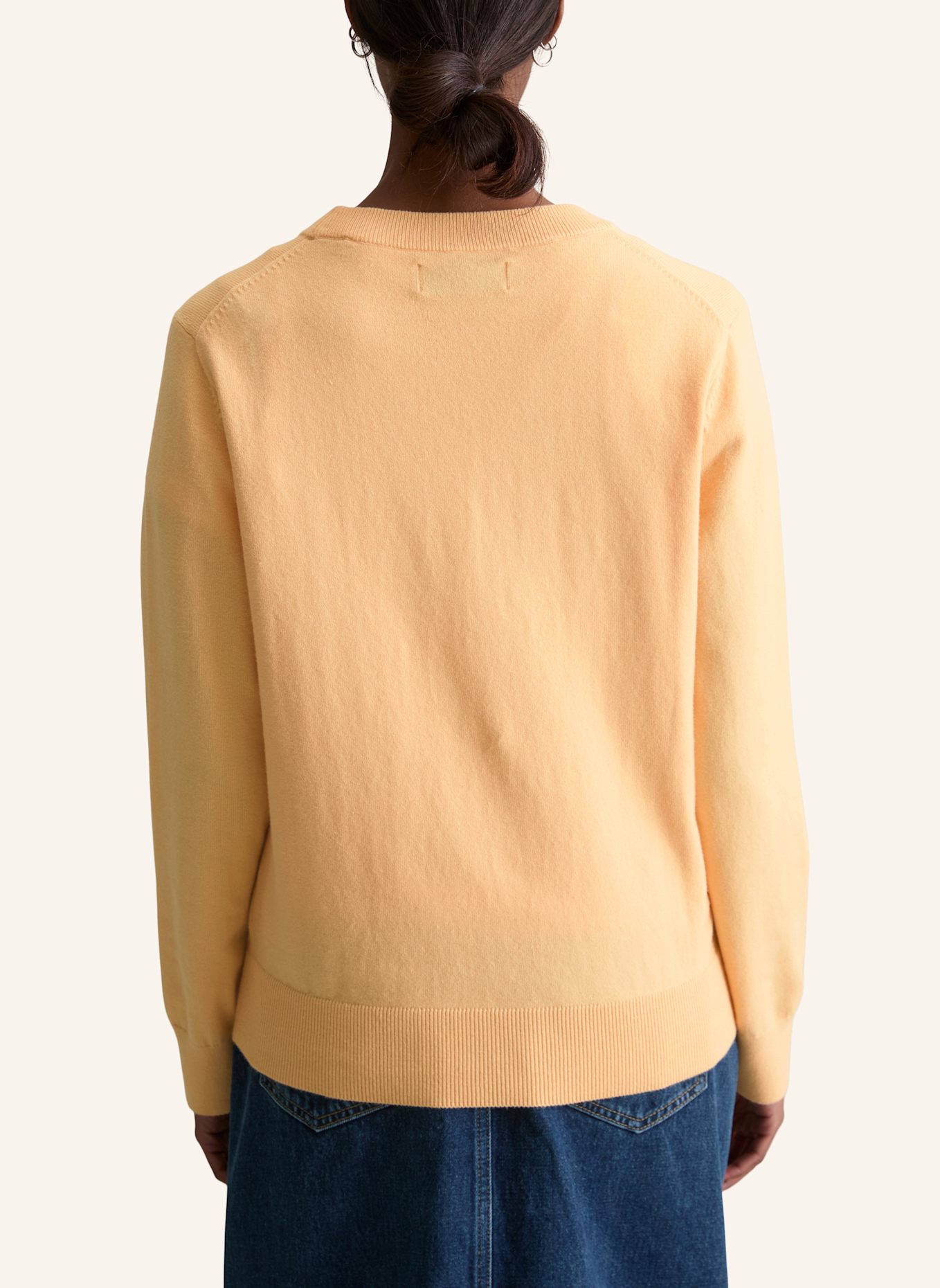 Marc O'Polo DENIM Strickpolo: ORANGE