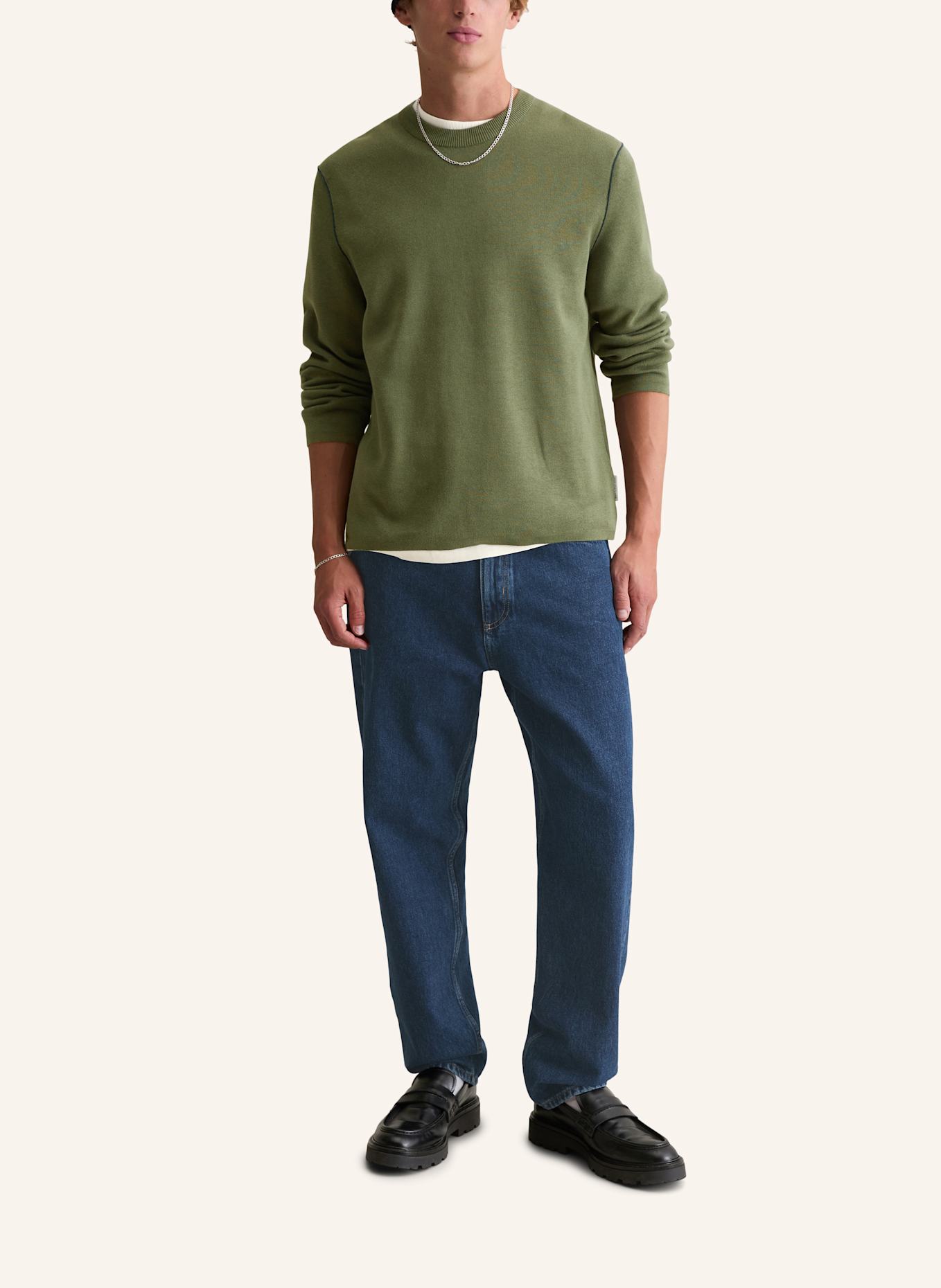 Marc O'Polo DENIM Pullover: DUNKELGRÜN
