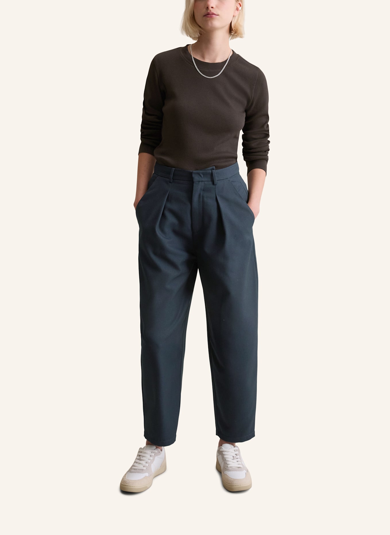 Marc O'Polo DENIM T-Shirt: DUNKELBRAUN