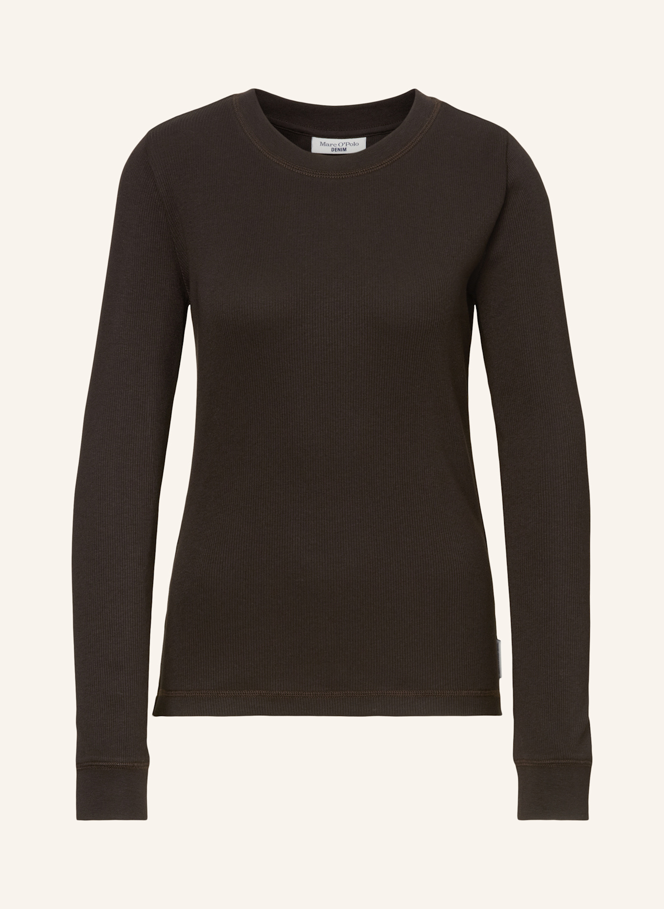 Marc O'Polo DENIM T-Shirt: DUNKELBRAUN