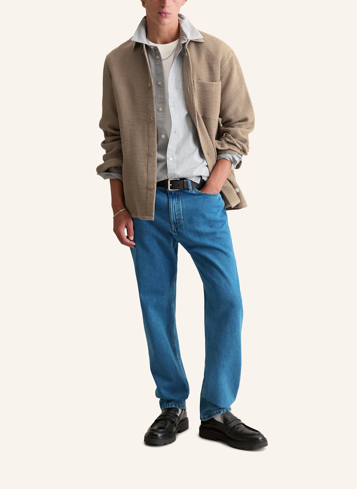 Marc O'Polo DENIM Hemd: BRAUN