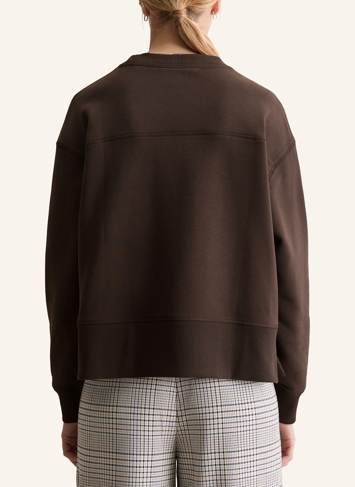 Marc O'Polo DENIM Sweatshirt: DUNKELBRAUN