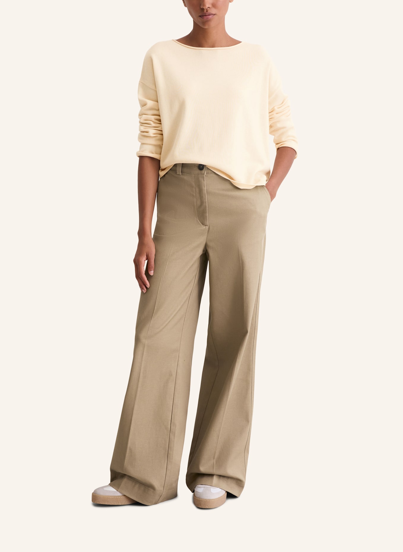 Marc O'Polo Feinstrickpullover: BEIGE