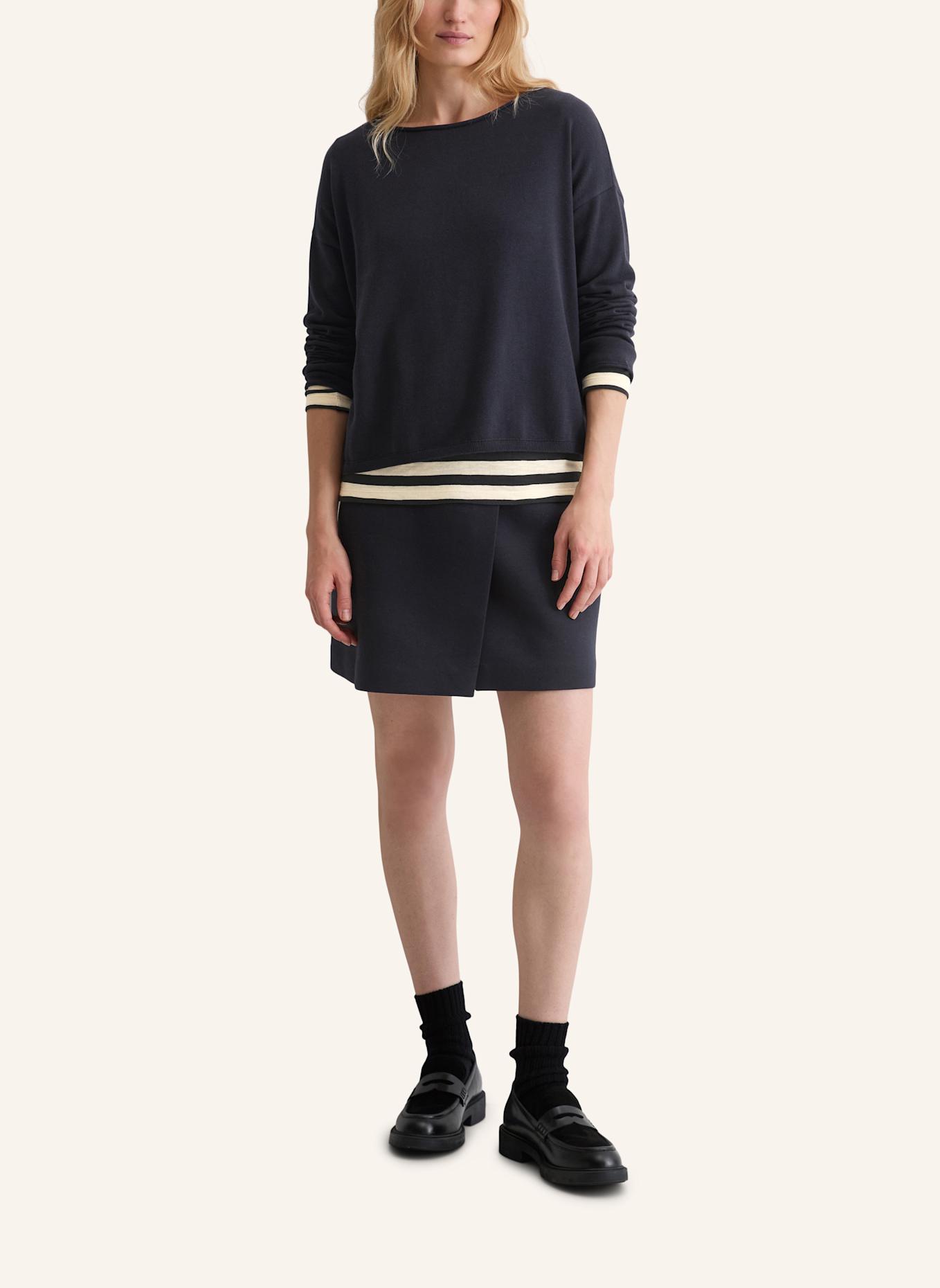 Marc O'Polo Feinstrickpullover: DUNKELBLAU