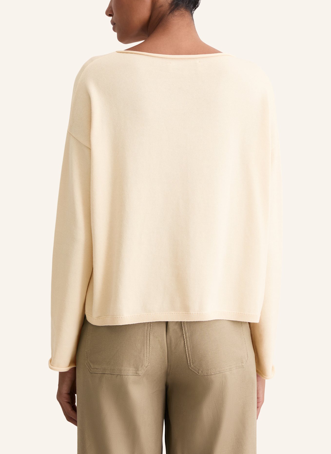 Marc O'Polo Feinstrickpullover: BEIGE