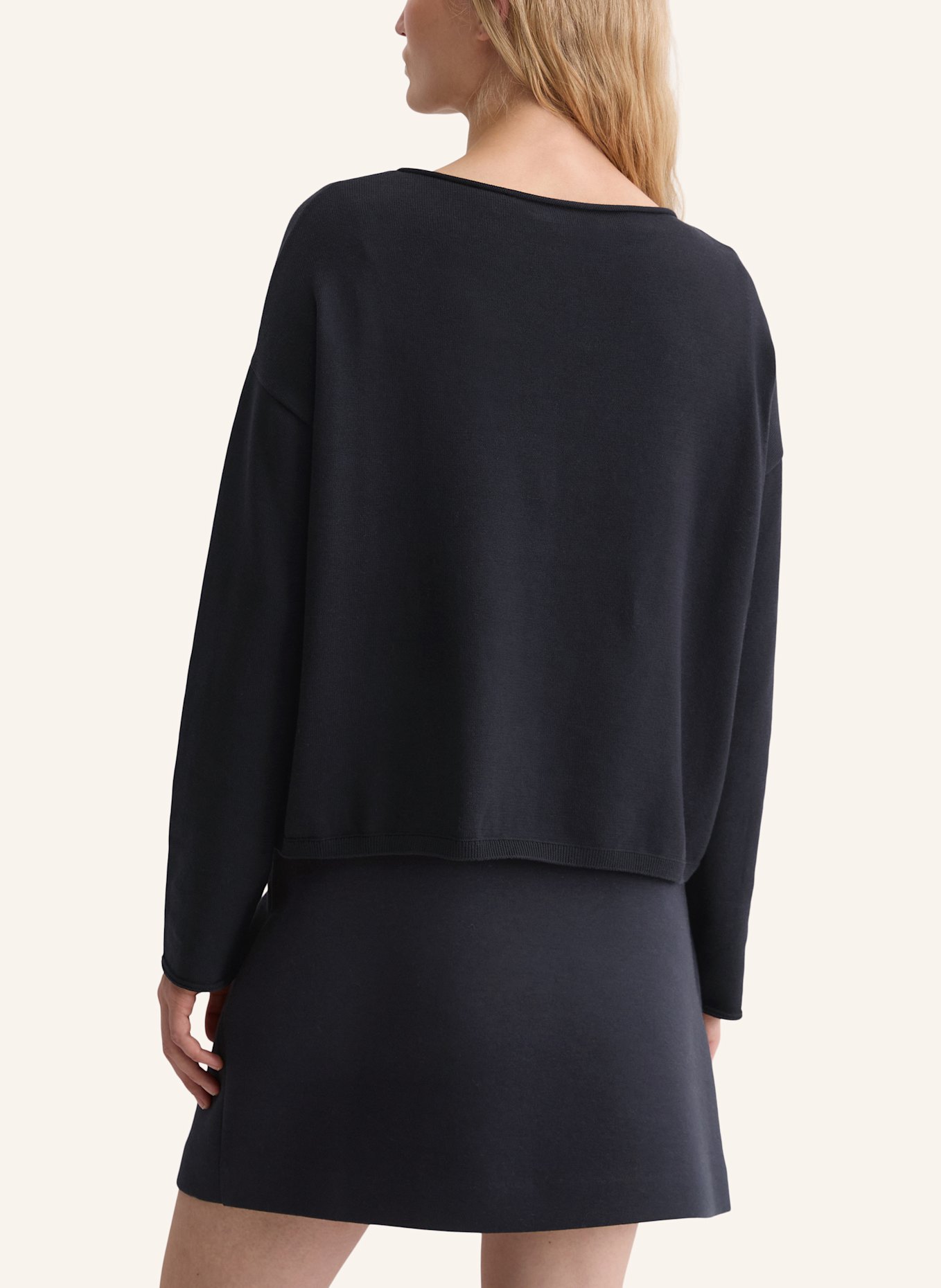 Marc O'Polo Feinstrickpullover: DUNKELBLAU