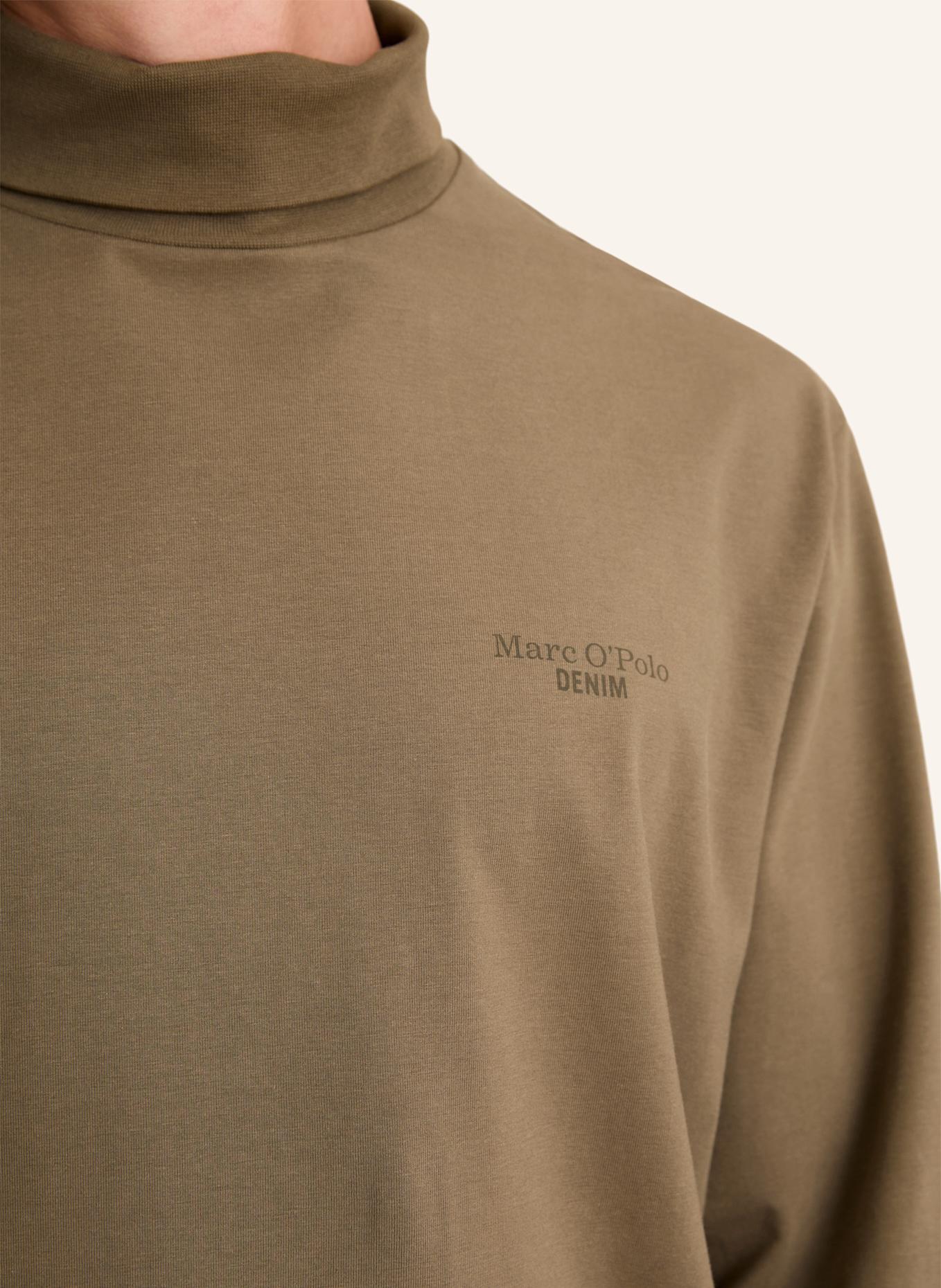 Marc O'Polo DENIM Langarm-Shirt: DUNKELBRAUN