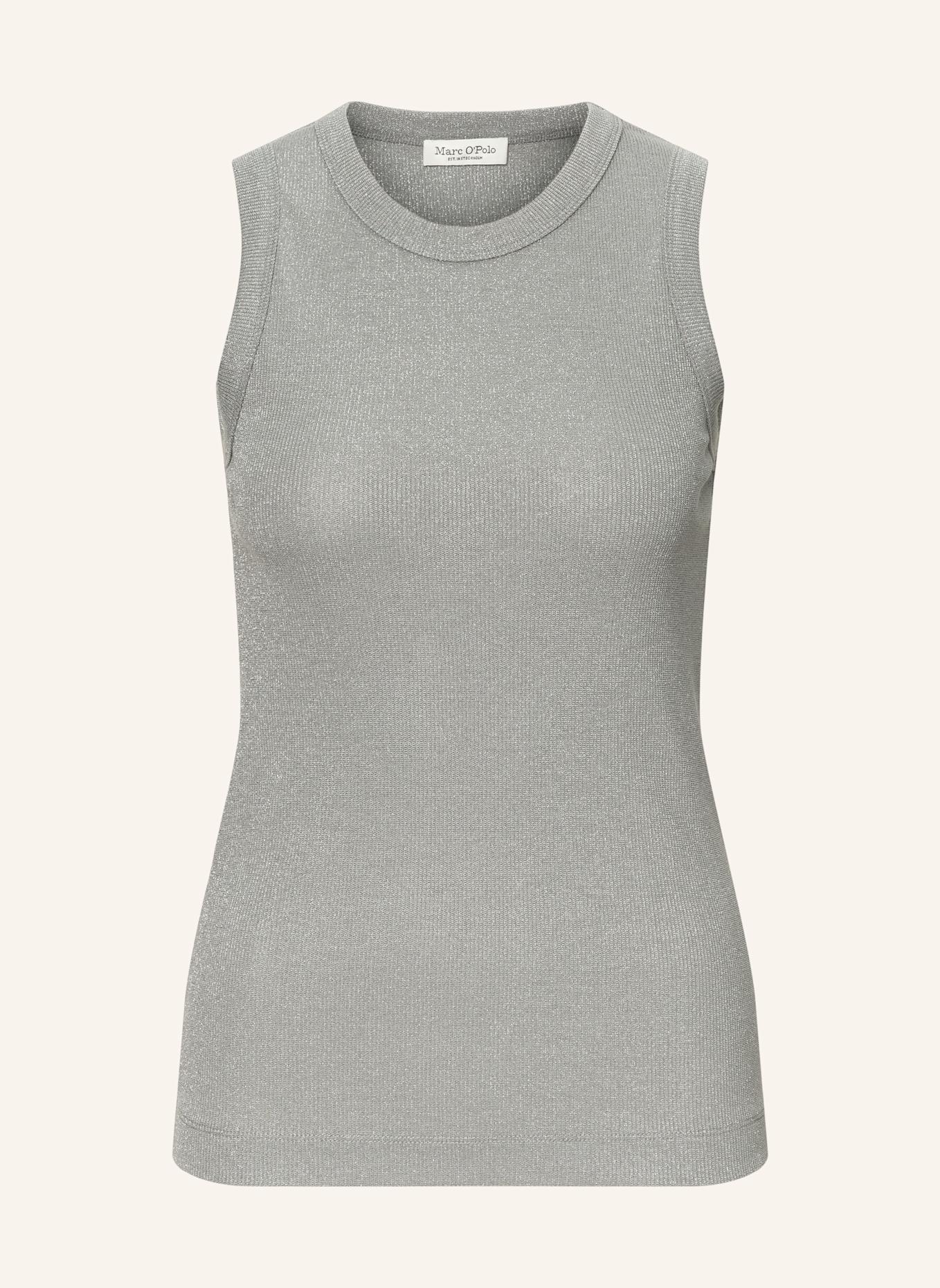 Marc O'Polo Jerseytop: HELLGRAU