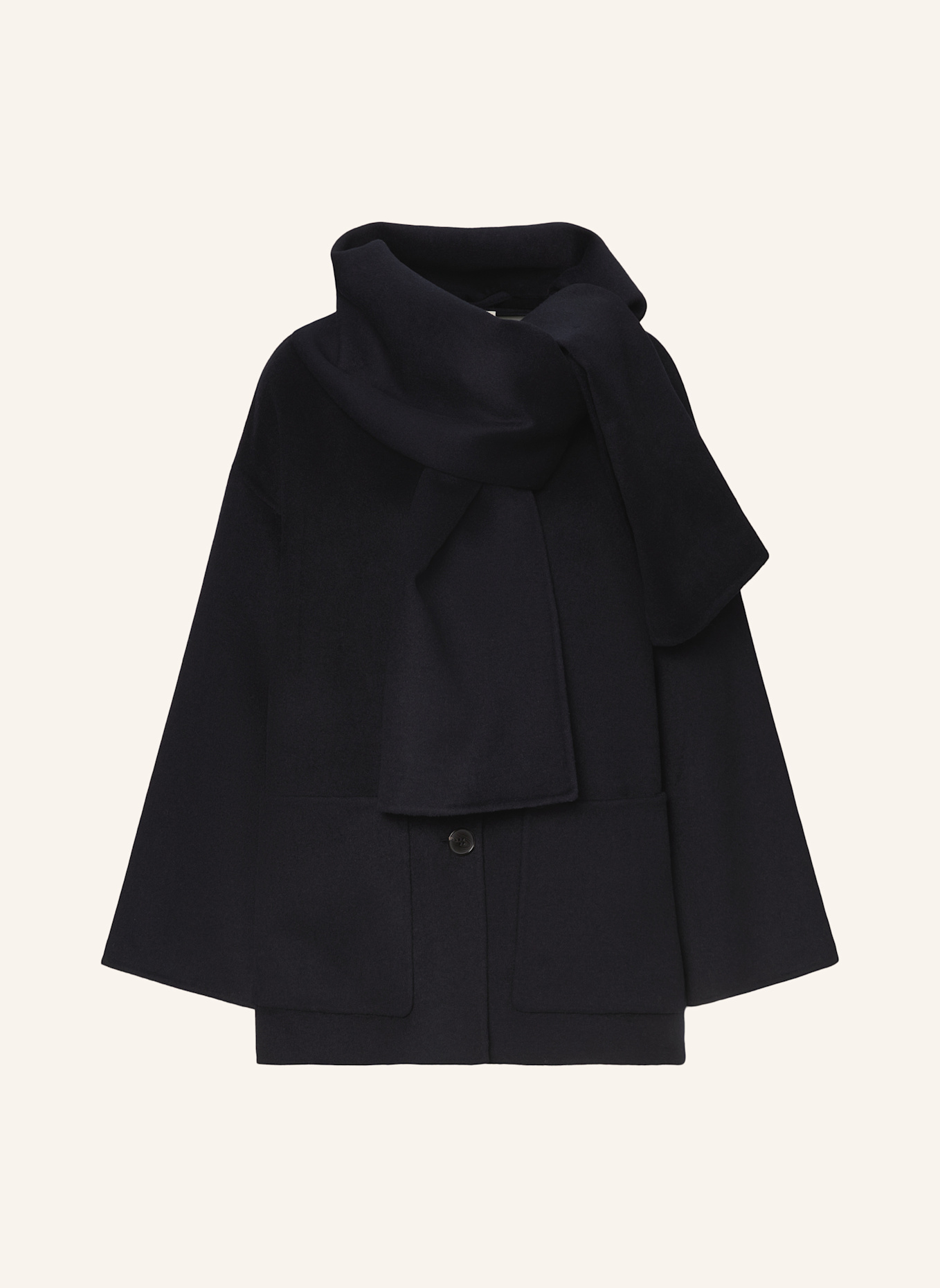 Marc O'Polo Cape-Jacke: DUNKELBLAU