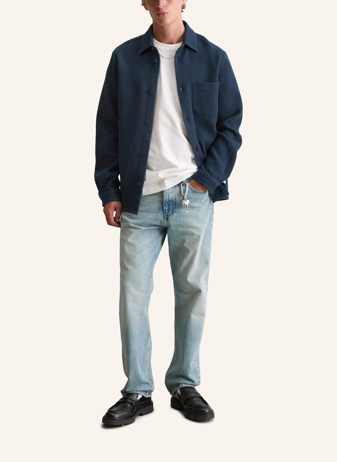 Marc O'Polo DENIM Hemd: DUNKELBLAU