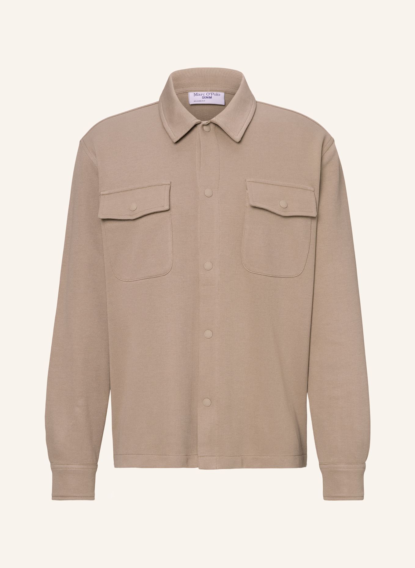 Marc O'Polo DENIM Overshirt: BRAUN