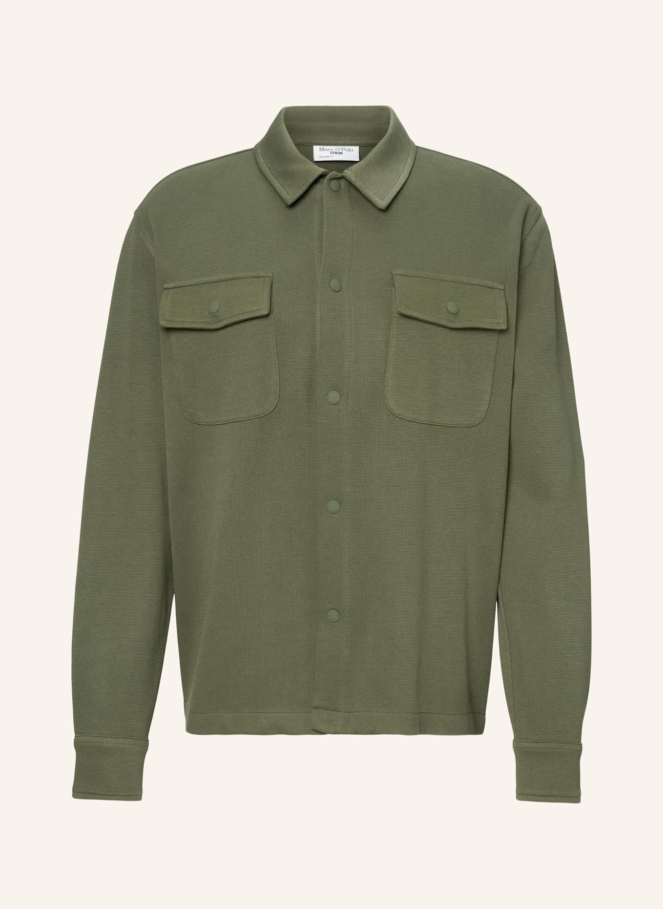 Marc O'Polo DENIM Overshirt: DUNKELGRÜN