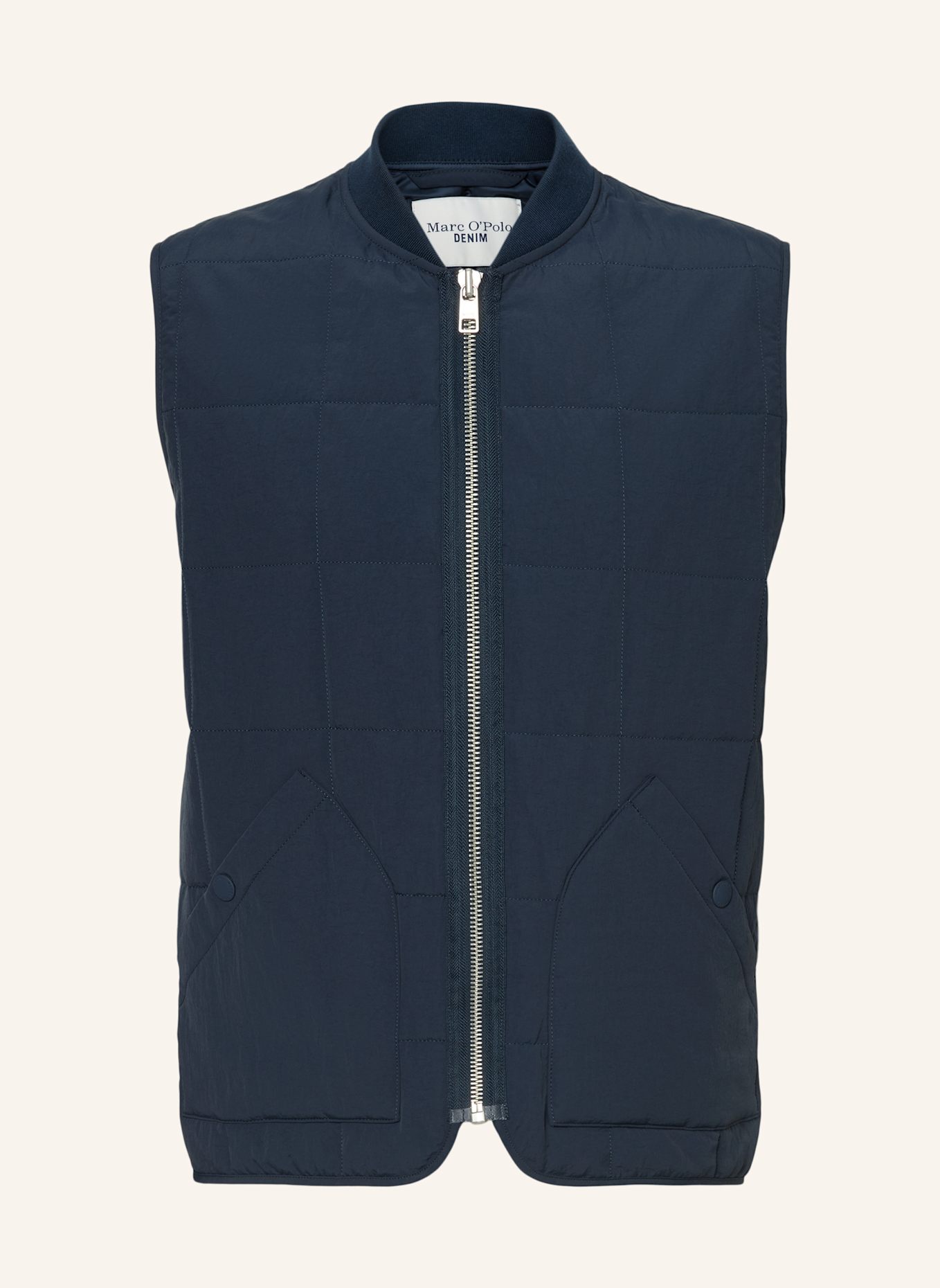 Marc O'Polo DENIM Weste: DUNKELBLAU