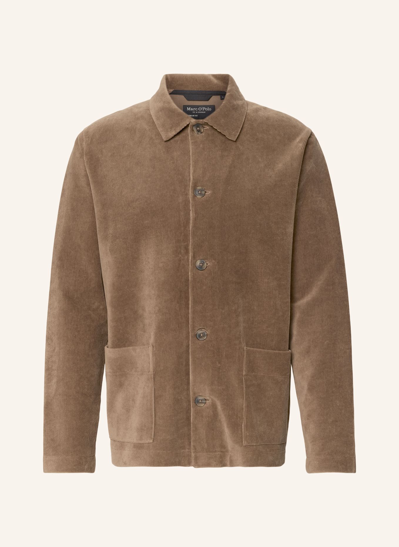 Marc O'Polo Overshirt: BRAUN
