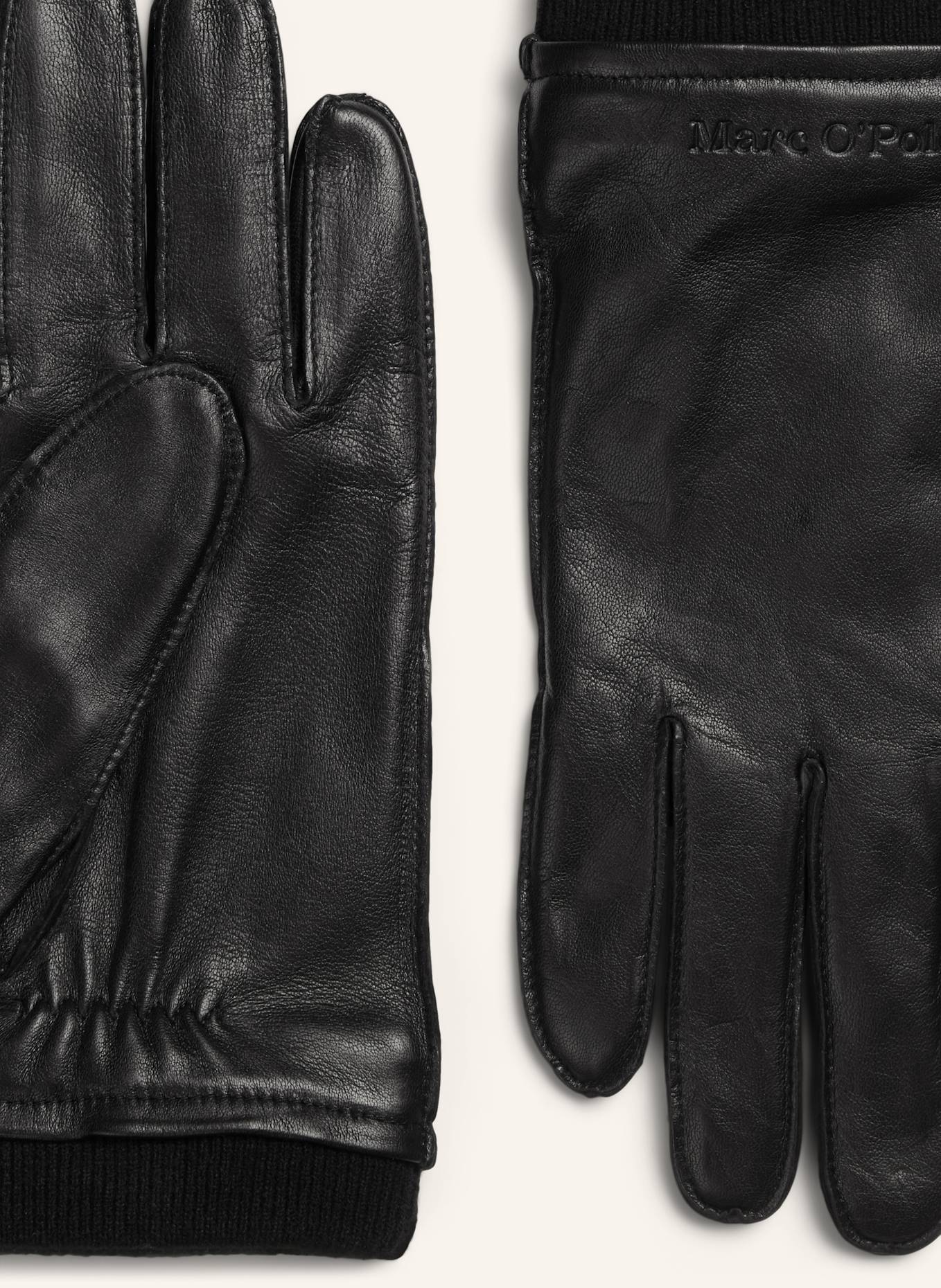 Marc O'Polo Lederhandschuhe: SCHWARZ