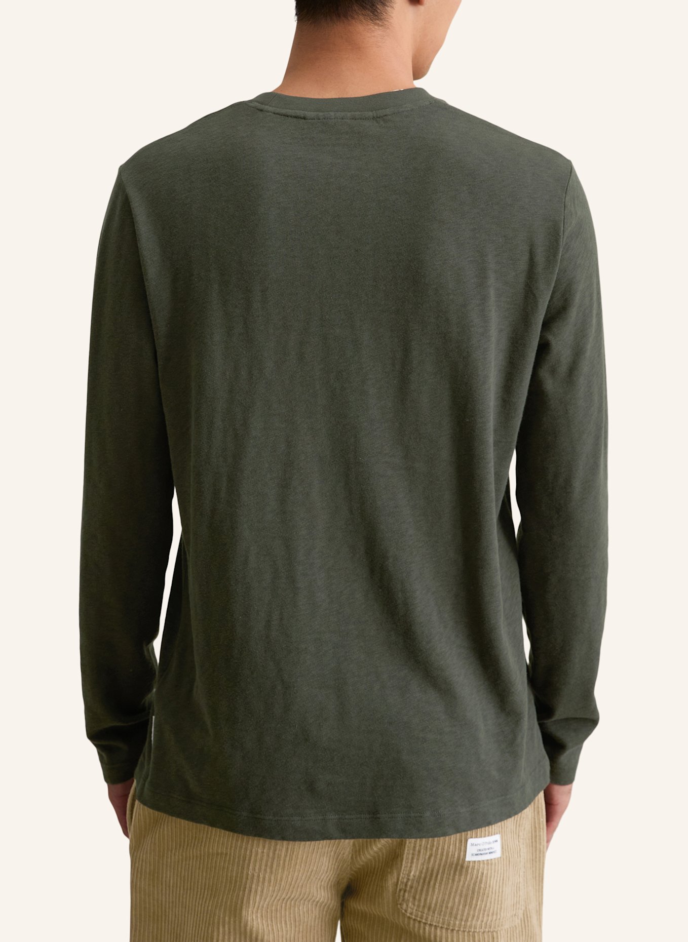 Marc O'Polo DENIM Langarm-Shirt: SCHWARZ