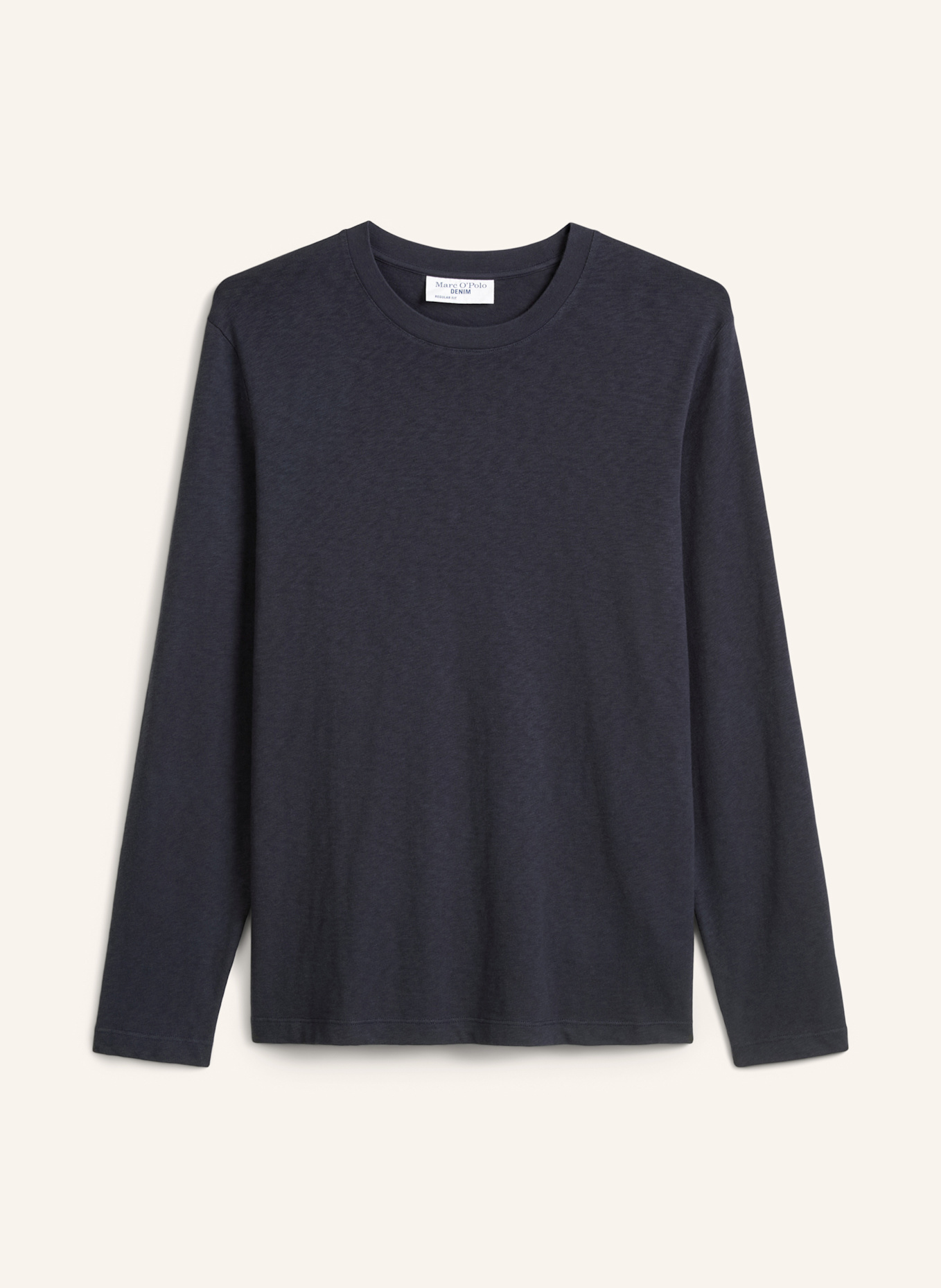 Marc O'Polo DENIM Langarm-Shirt: DUNKELBLAU