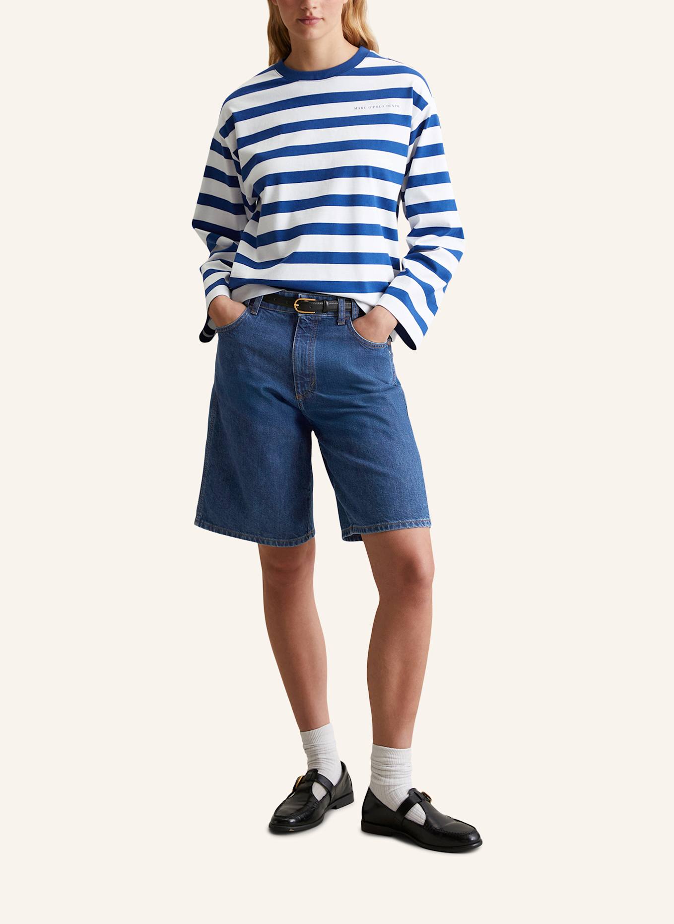 Marc O'Polo DENIM T-Shirt: BLAU