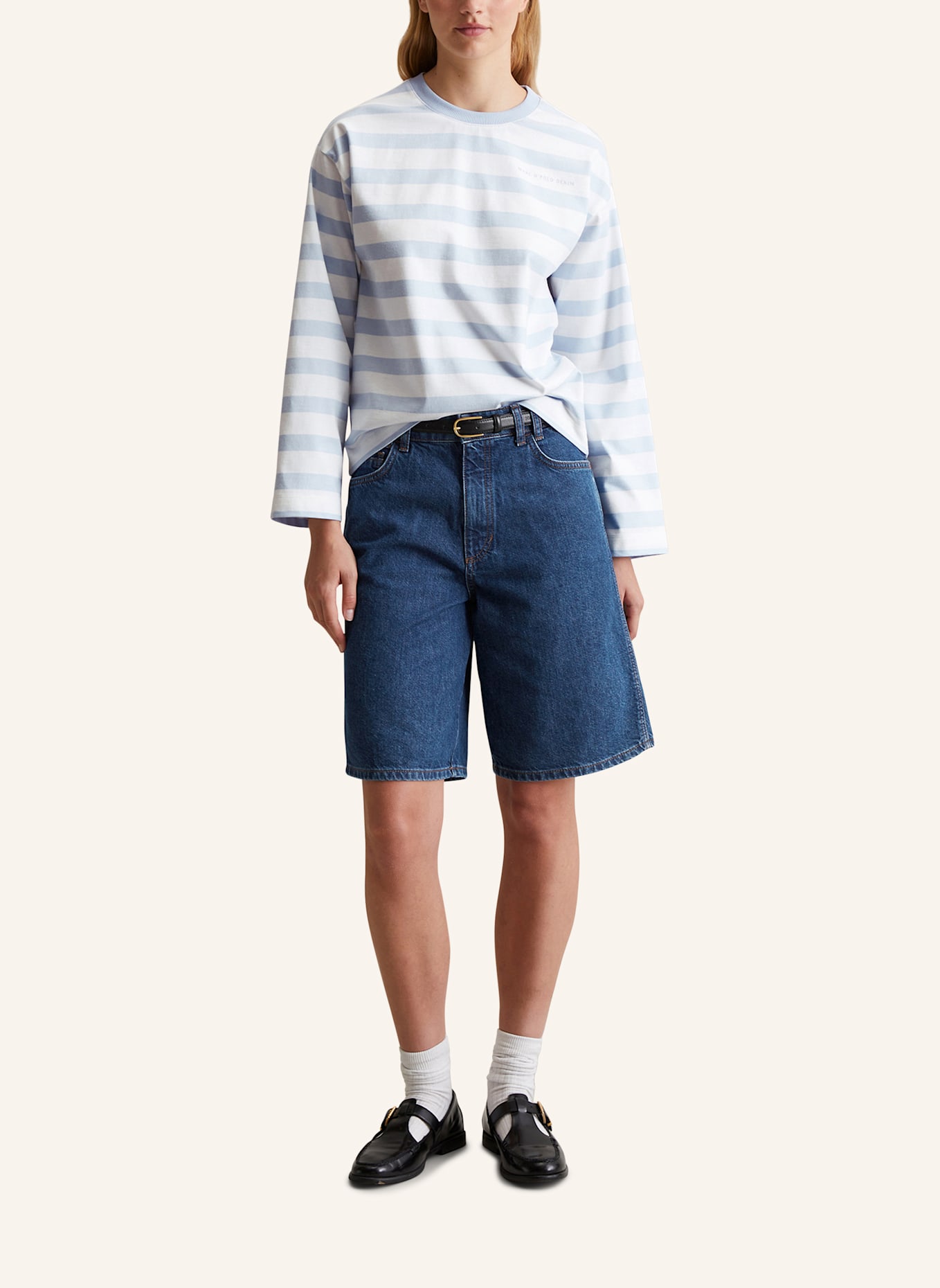 Marc O'Polo DENIM T-Shirt: HELLBLAU