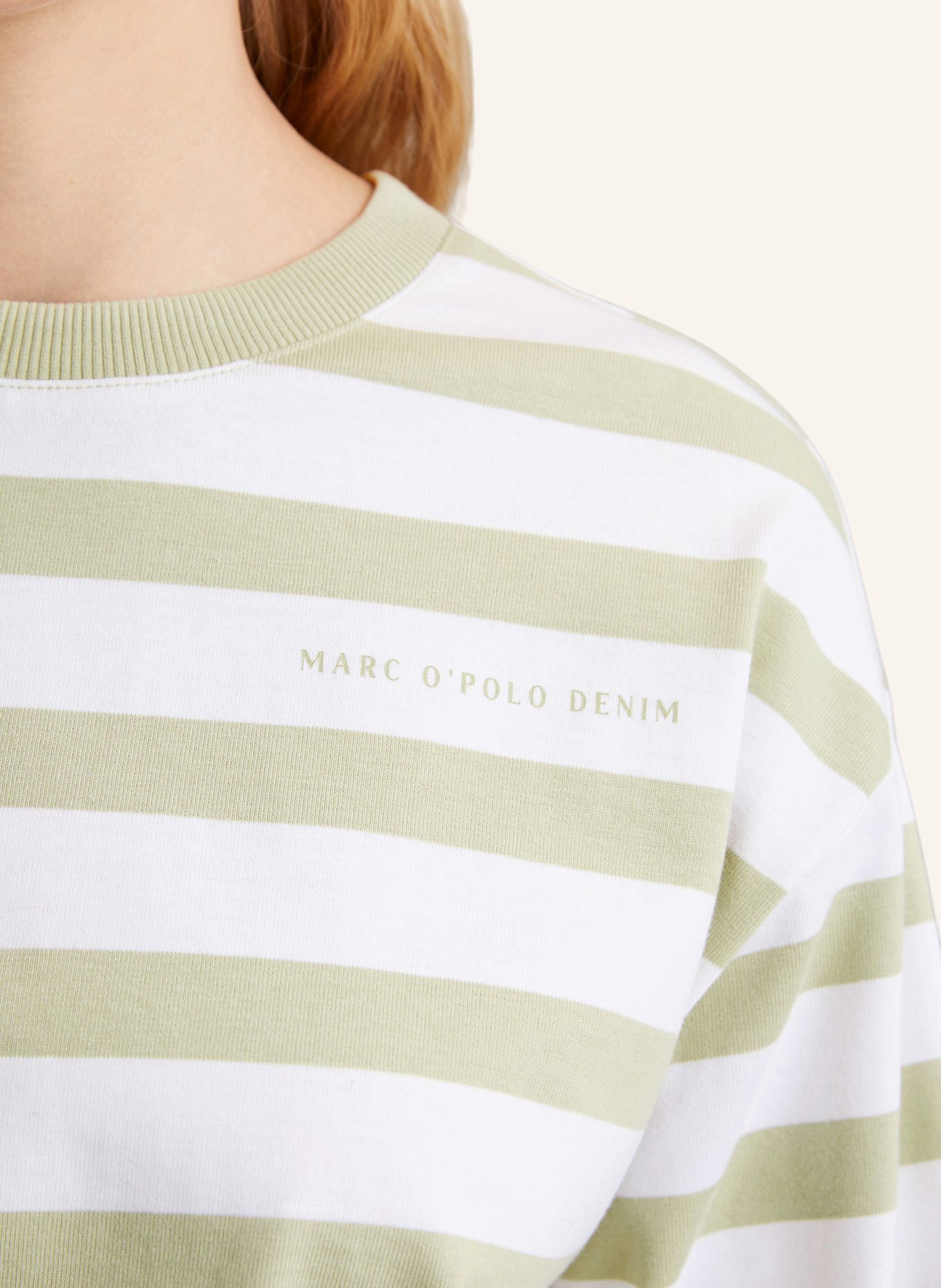 Marc O'Polo DENIM T-Shirt: GRÜN