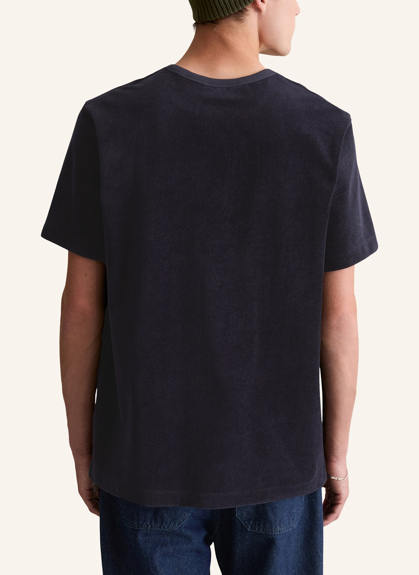 Marc O'Polo DENIM T-Shirt: DUNKELBLAU