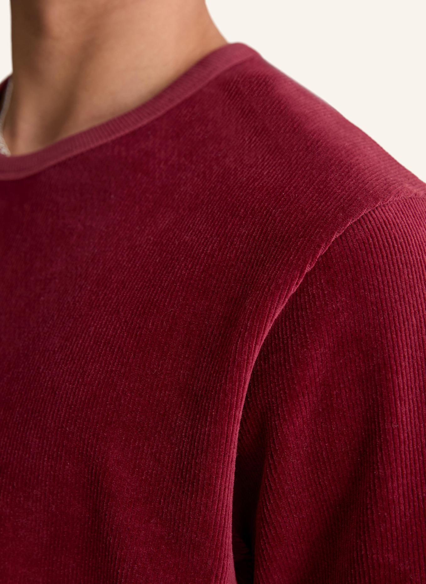 Marc O'Polo DENIM T-Shirt: DUNKELROT